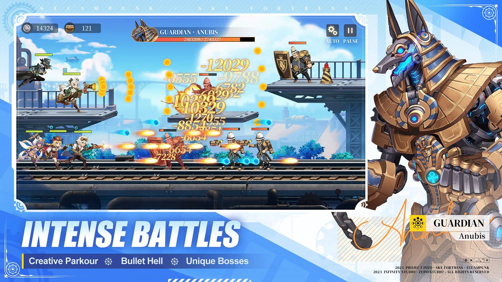 Foto do jogo Sky Fortress: Odyssey