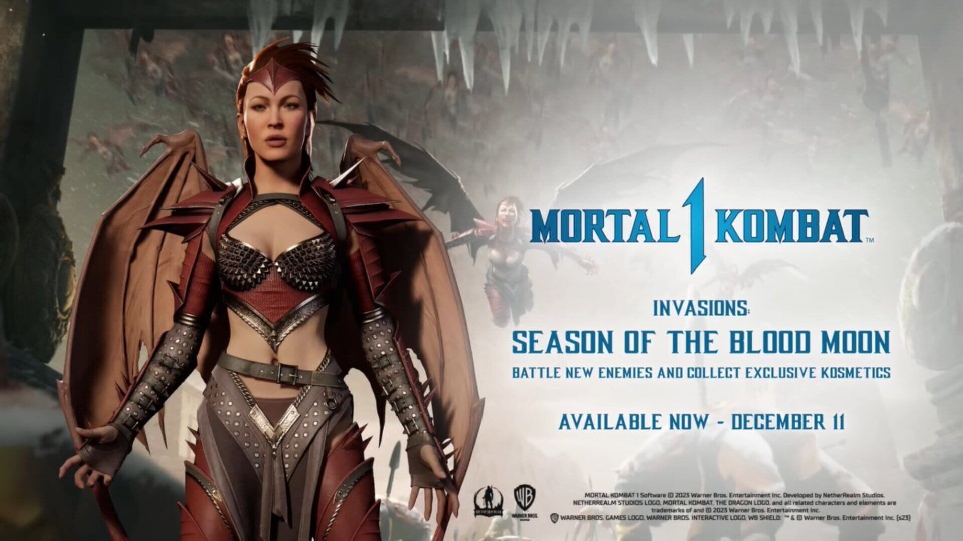 Foto do jogo Mortal Kombat 1: Invasions - Season of the Blood Moon