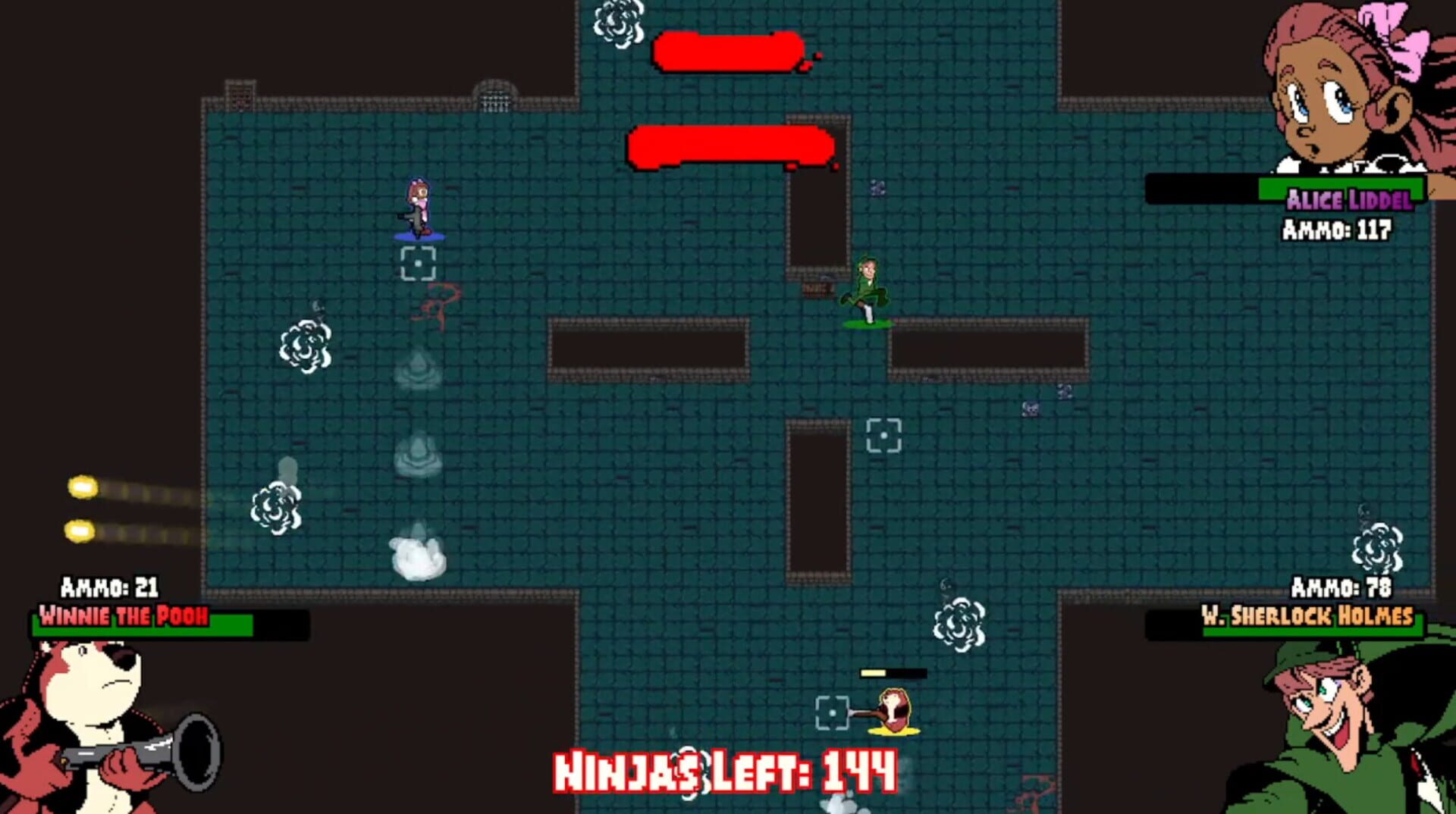 Foto do jogo Inverse Ninjas vs. The Public Domain