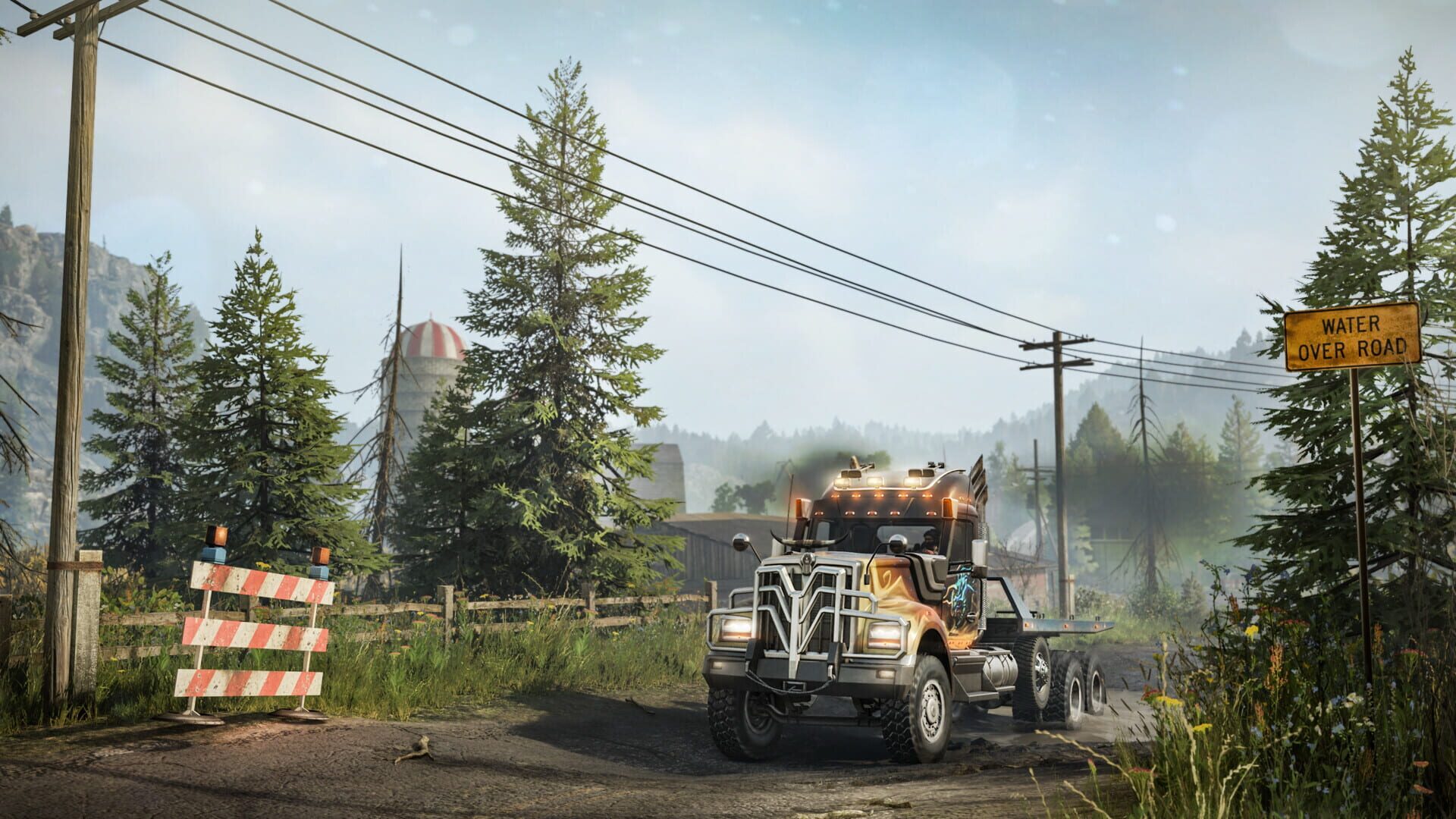 Foto do jogo SnowRunner: Kenworth W990