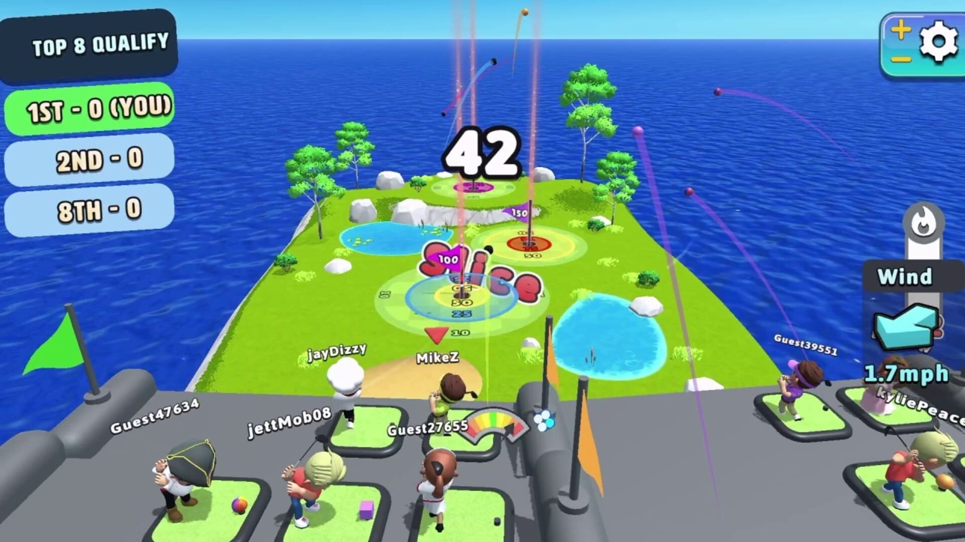 Foto do jogo Golf Guys