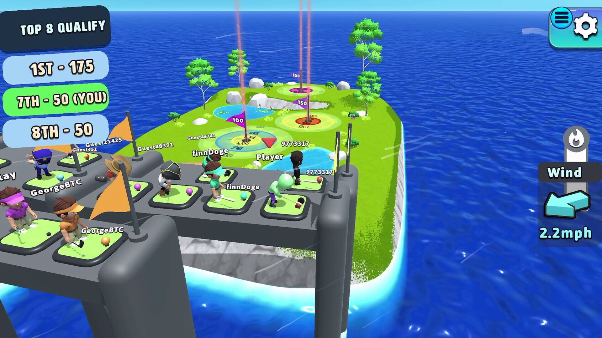 Foto do jogo Golf Guys: Space
