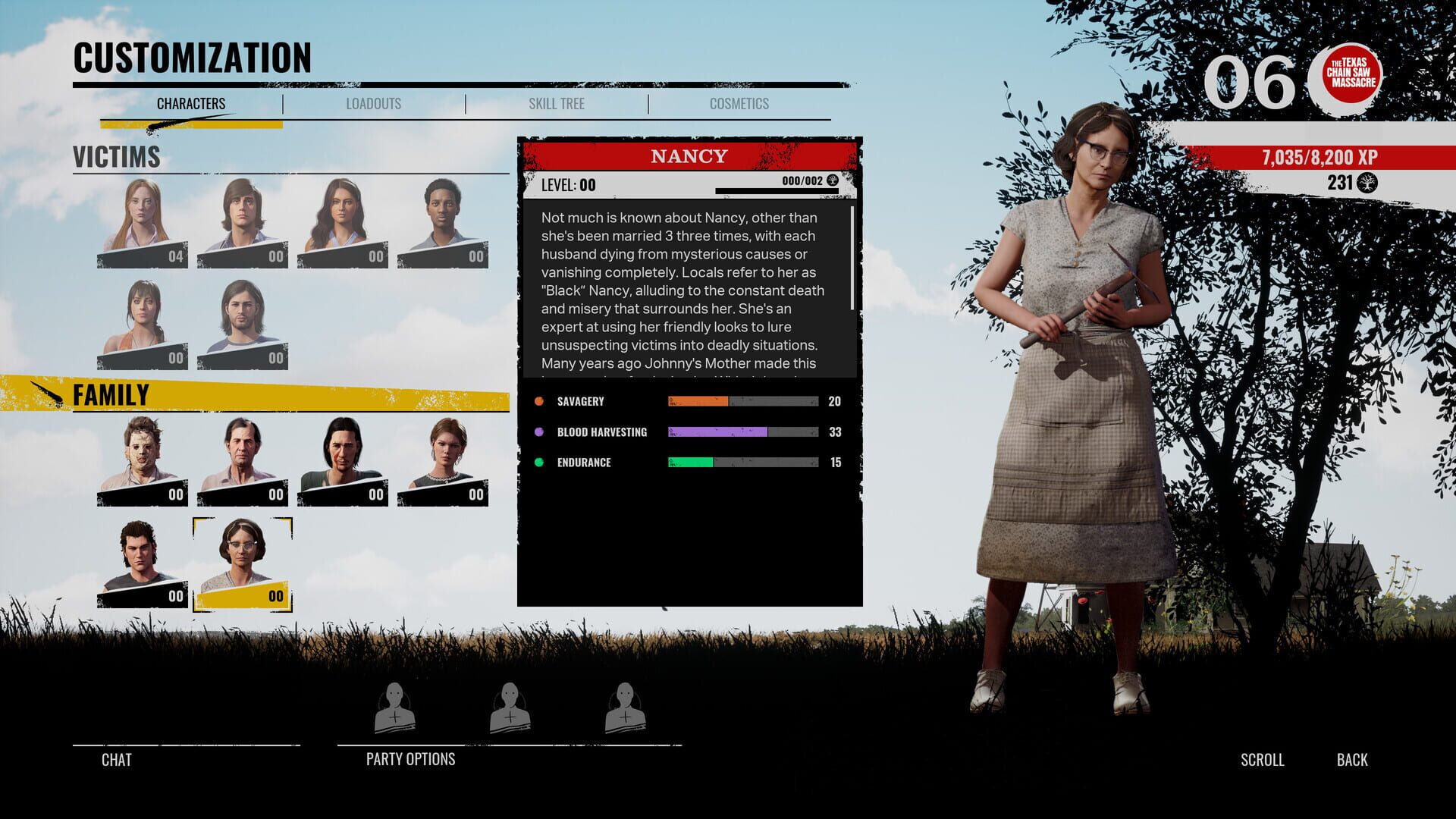 Foto do jogo The Texas Chain Saw Massacre: Nancy