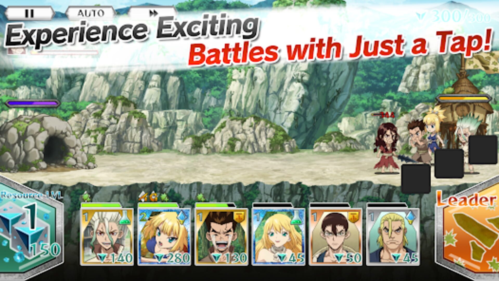Foto do jogo Dr. Stone Battle Craft