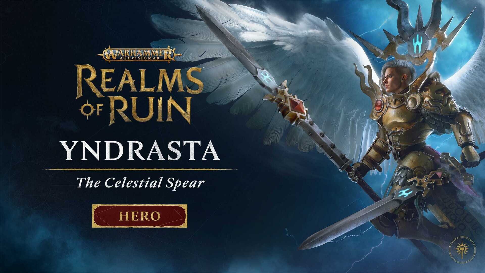 Foto do jogo Warhammer Age of Sigmar: Realms of Ruin - The Yndrasta, Celestial Spear Pack