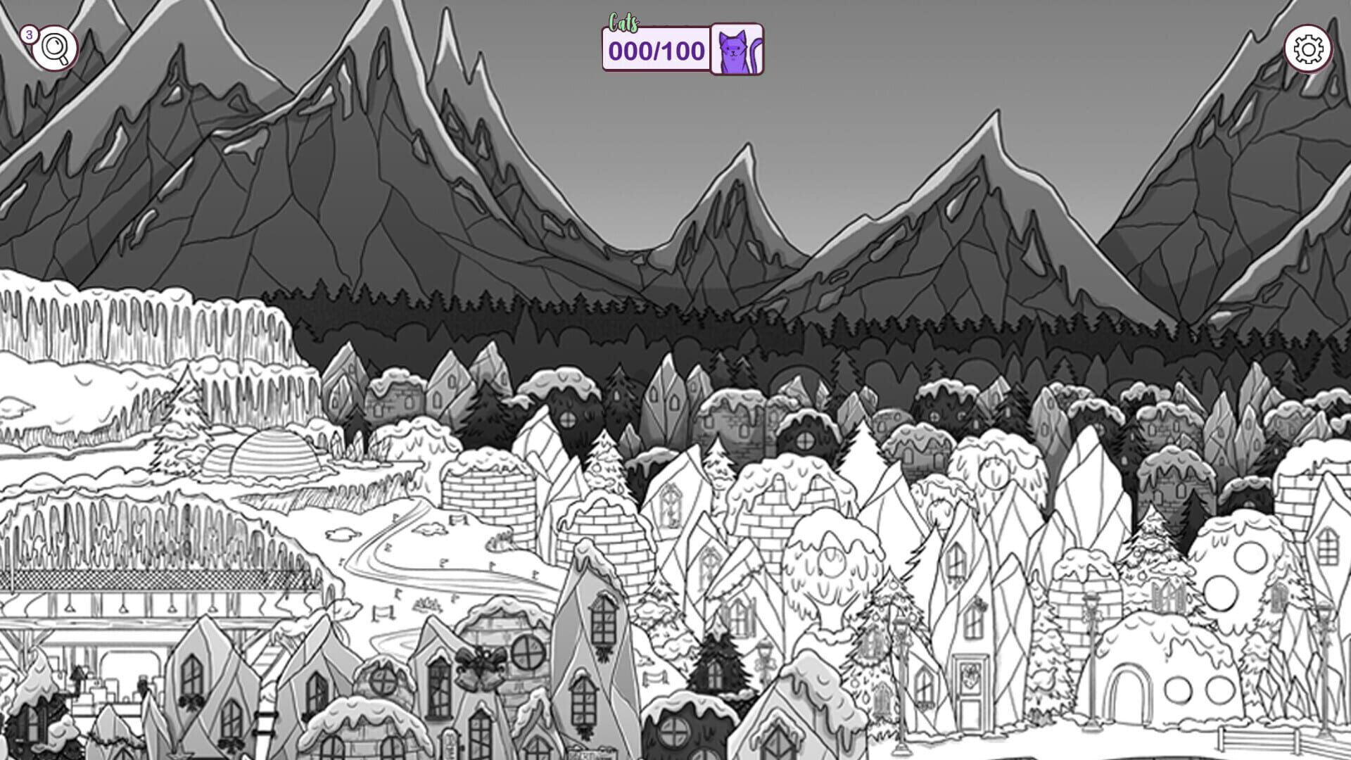 Foto do jogo Hidden Cats in Santa's Realm