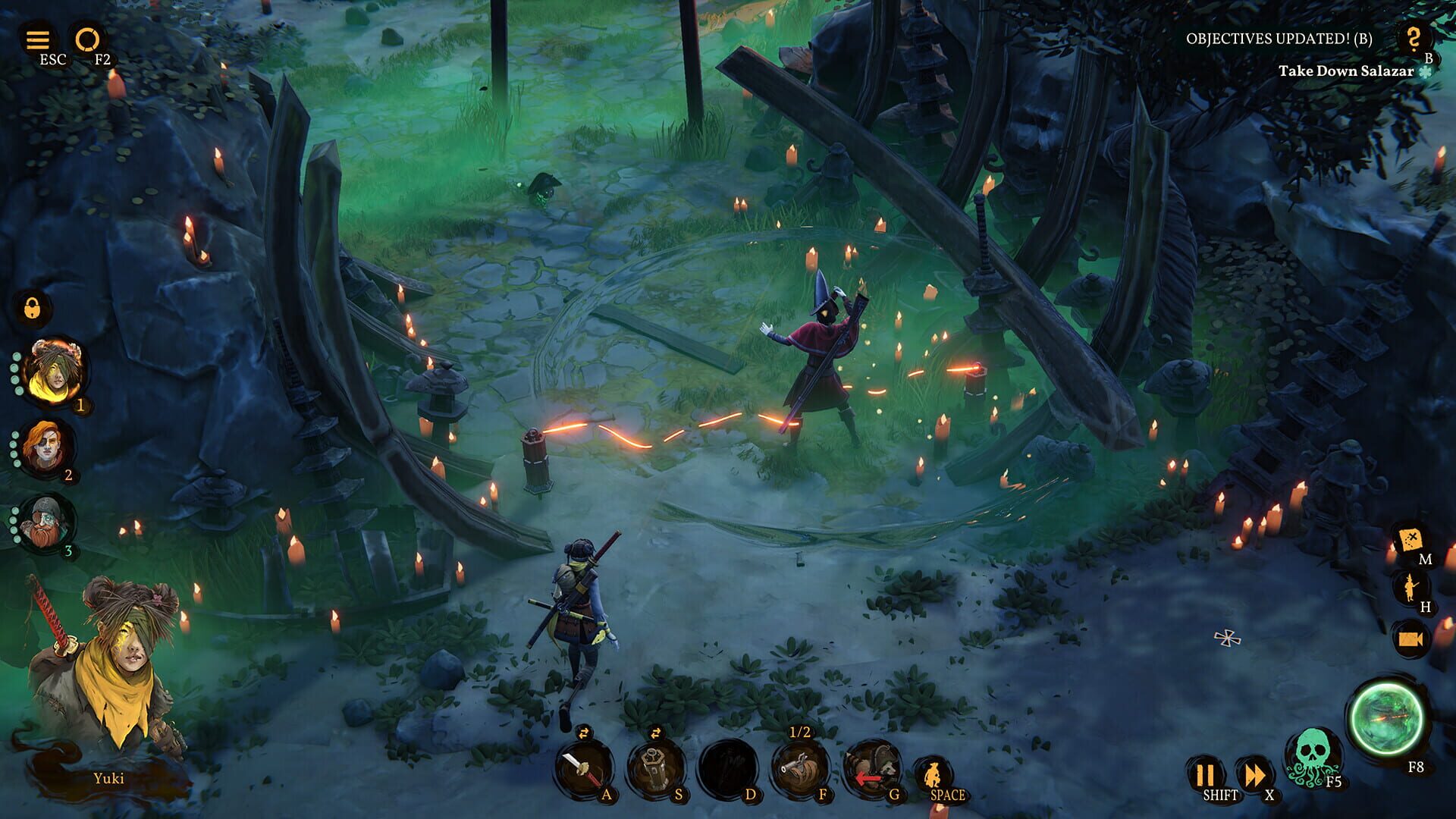 Foto do jogo Shadow Gambit: Yuki's Wish