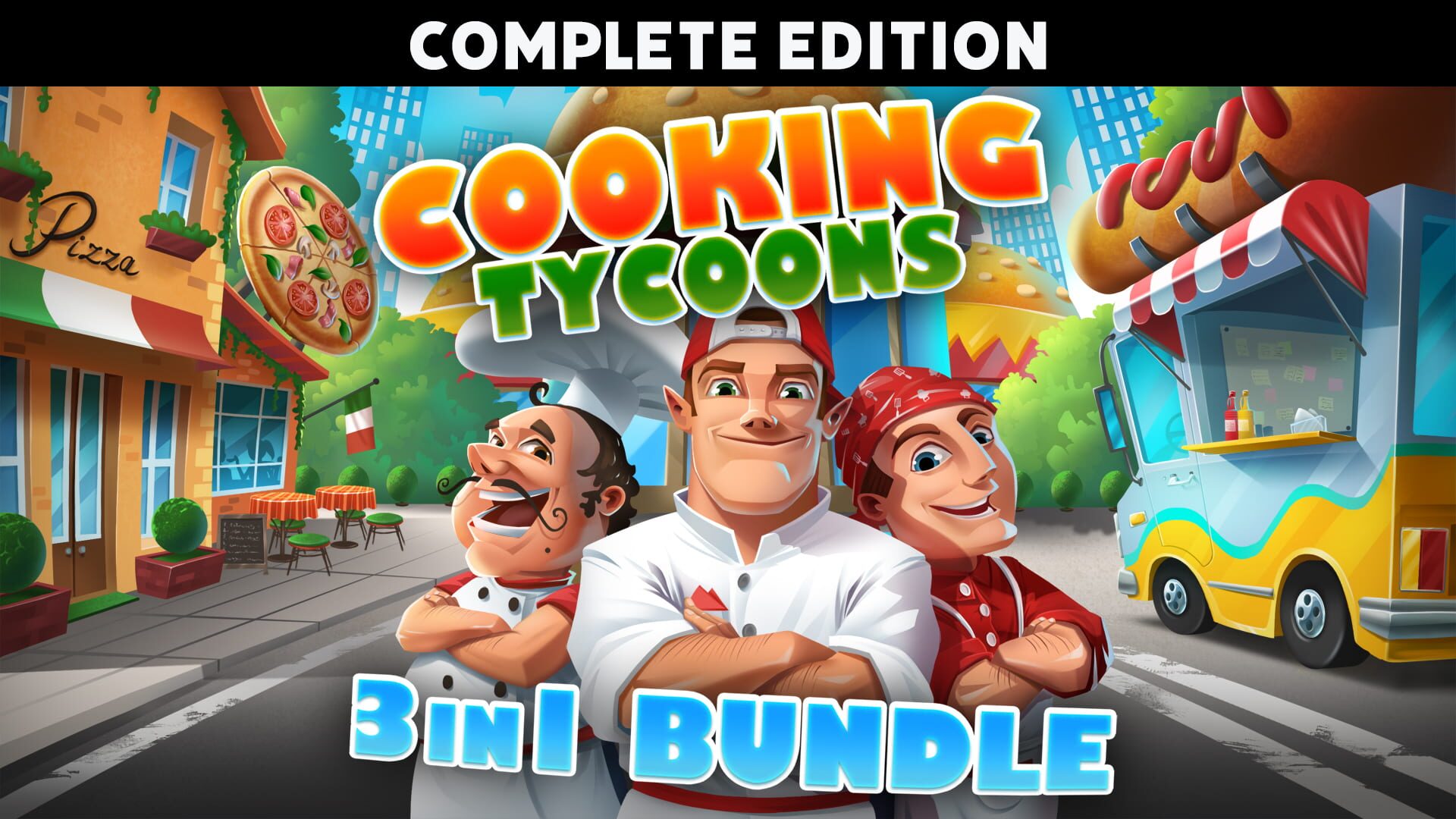 Foto do jogo Cooking Tycoons: 3 in 1 Bundle Complete Edition
