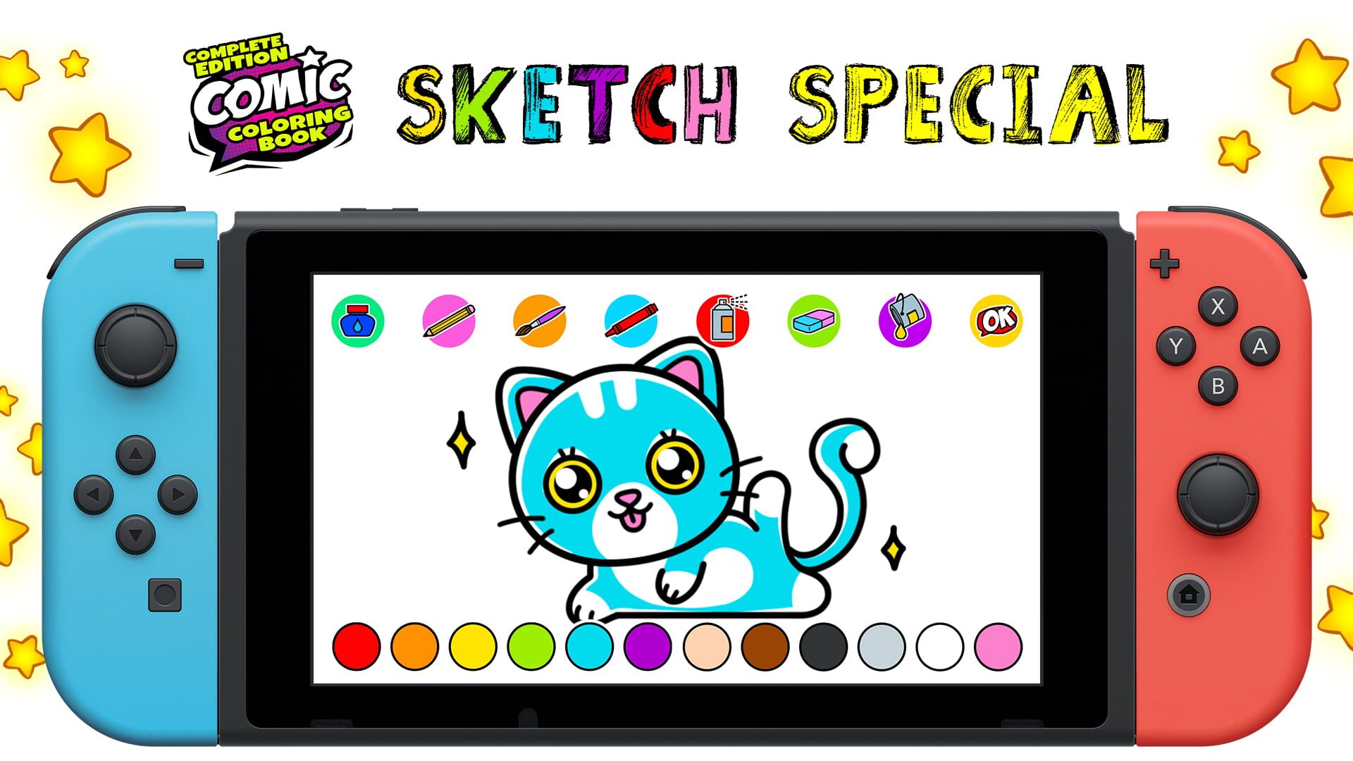 Foto do jogo Comic Coloring Book: Complete Edition - Sketch Special