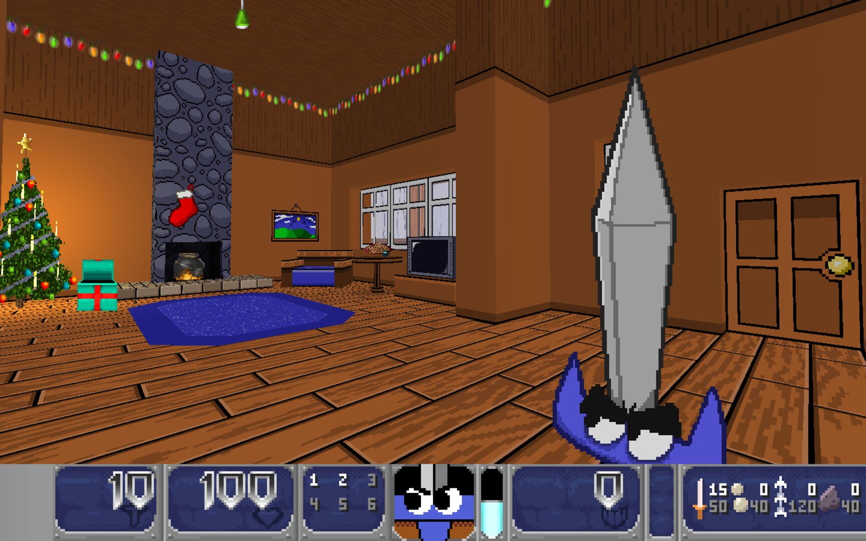 Foto do jogo Broadsword Jim Saves Christmas