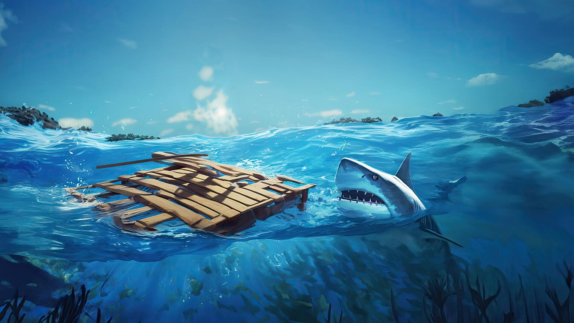 Foto do jogo Survival Raft Simulator: Lost at Sea