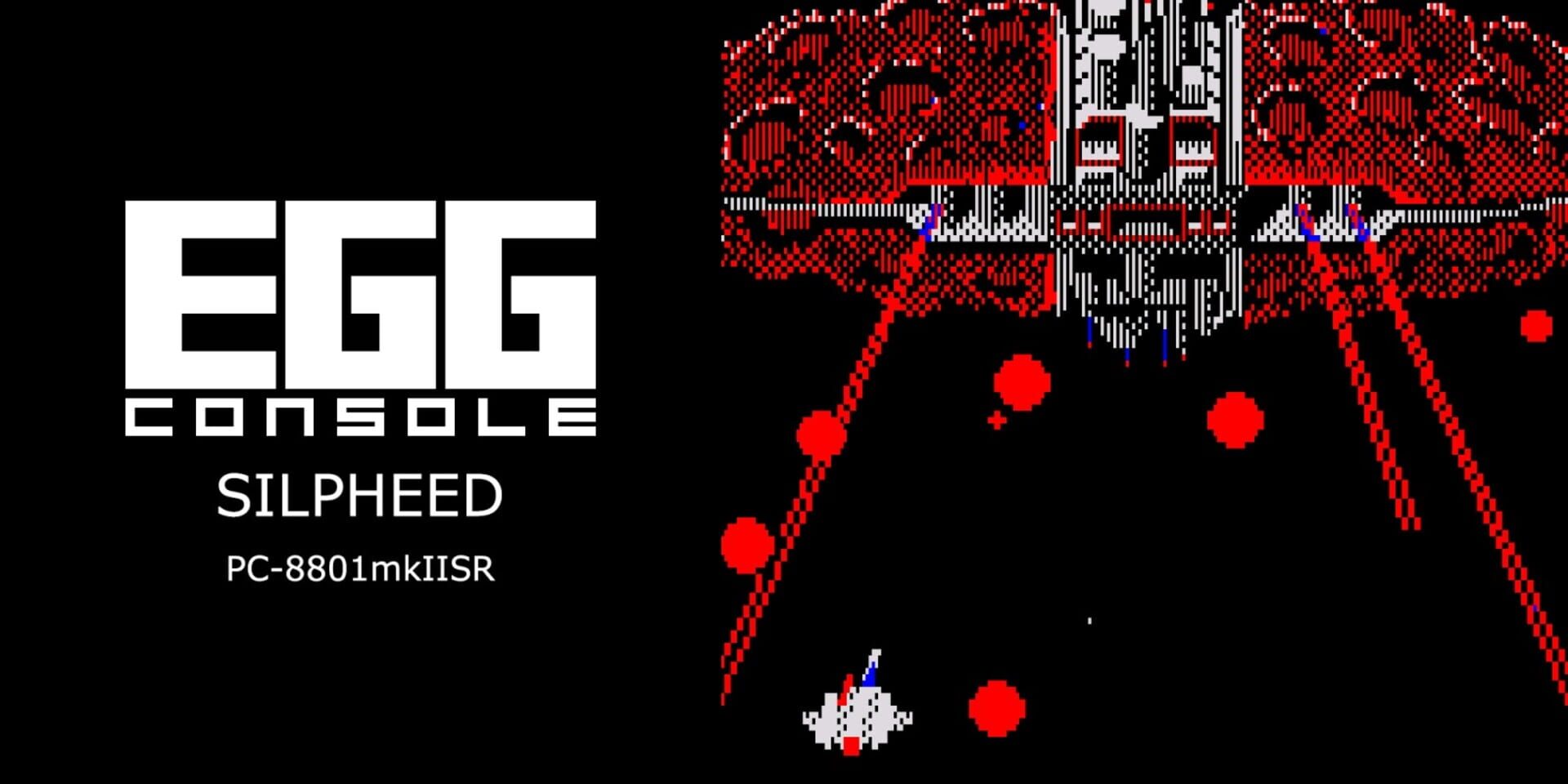 Foto do jogo Eggconsole Silpheed PC-8801mkIISR