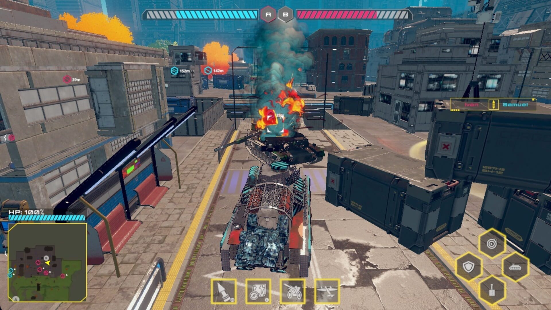 Foto do jogo Anime Tank Blitz: Warbound Legends