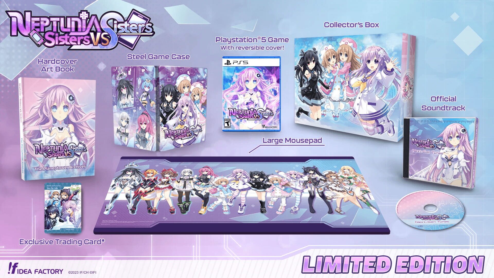 Foto do jogo Neptunia: Sisters vs. Sisters - Limited Edition