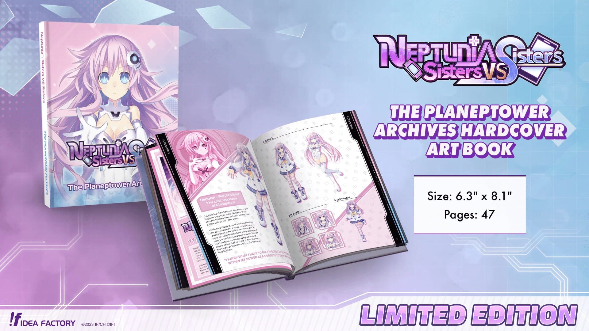 Foto do jogo Neptunia: Sisters vs. Sisters - Limited Edition