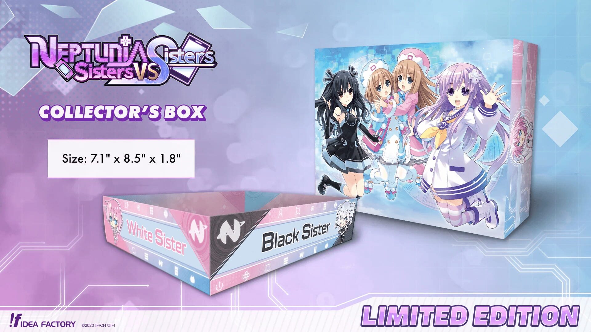 Foto do jogo Neptunia: Sisters vs. Sisters - Limited Edition