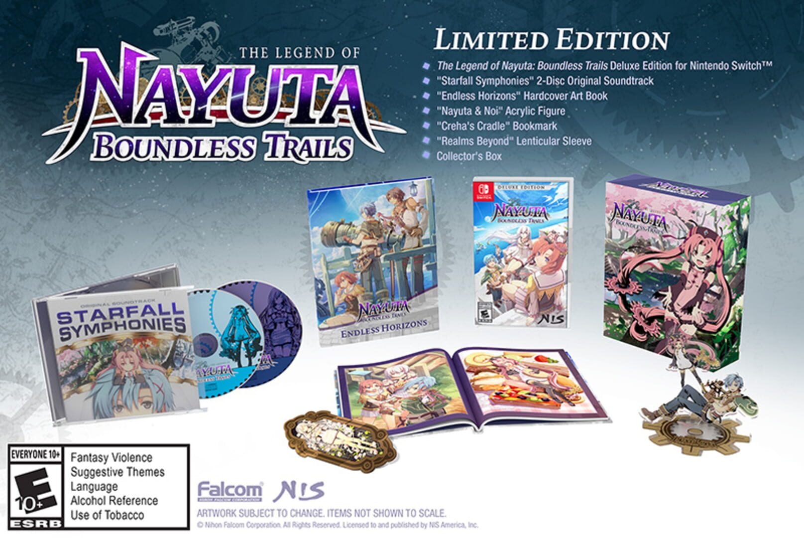 Foto do jogo The Legend of Nayuta: Boundless Trails - Limited Edition