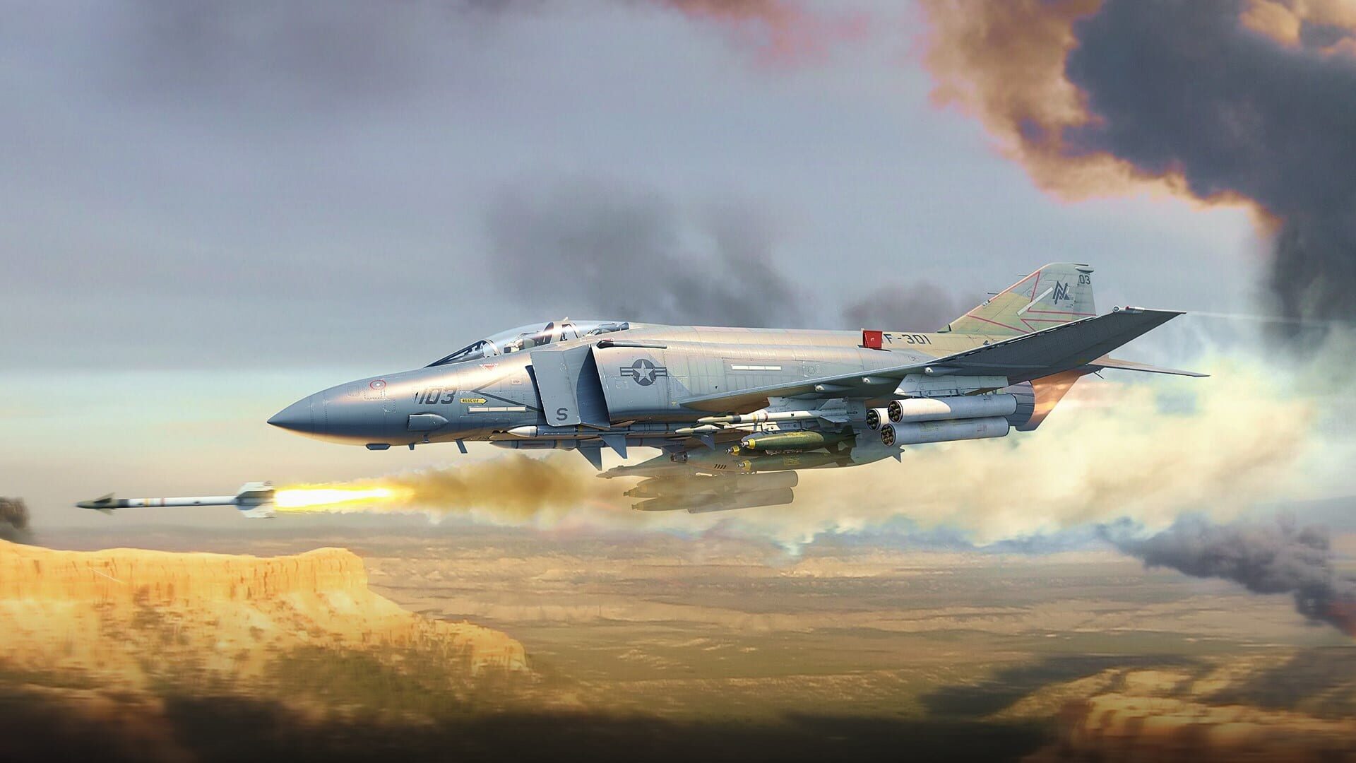 Foto do jogo War Thunder: F-4S Phantom II Pack