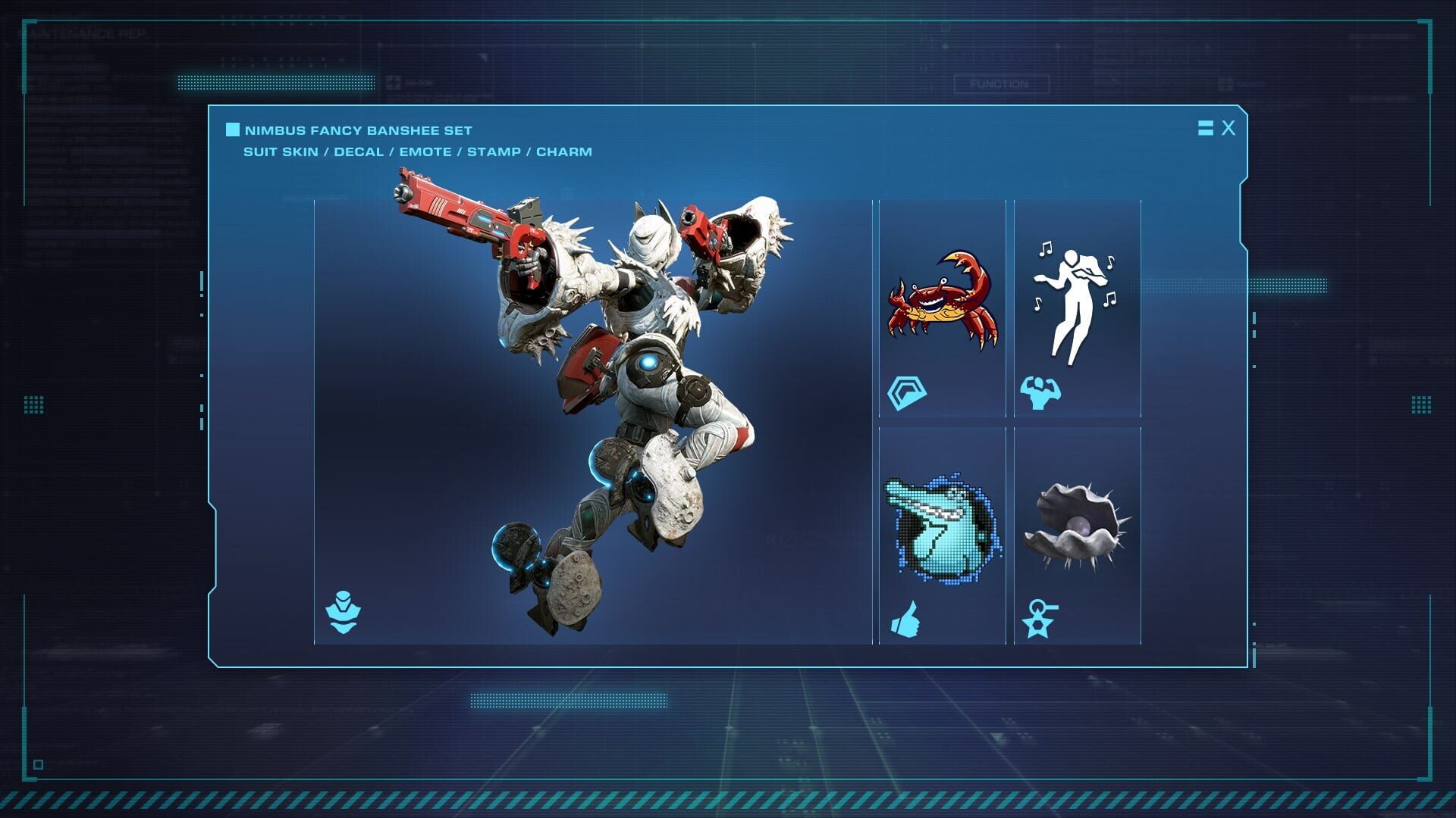 Foto do jogo Exoprimal: Nimbus Fancy Banshee Set