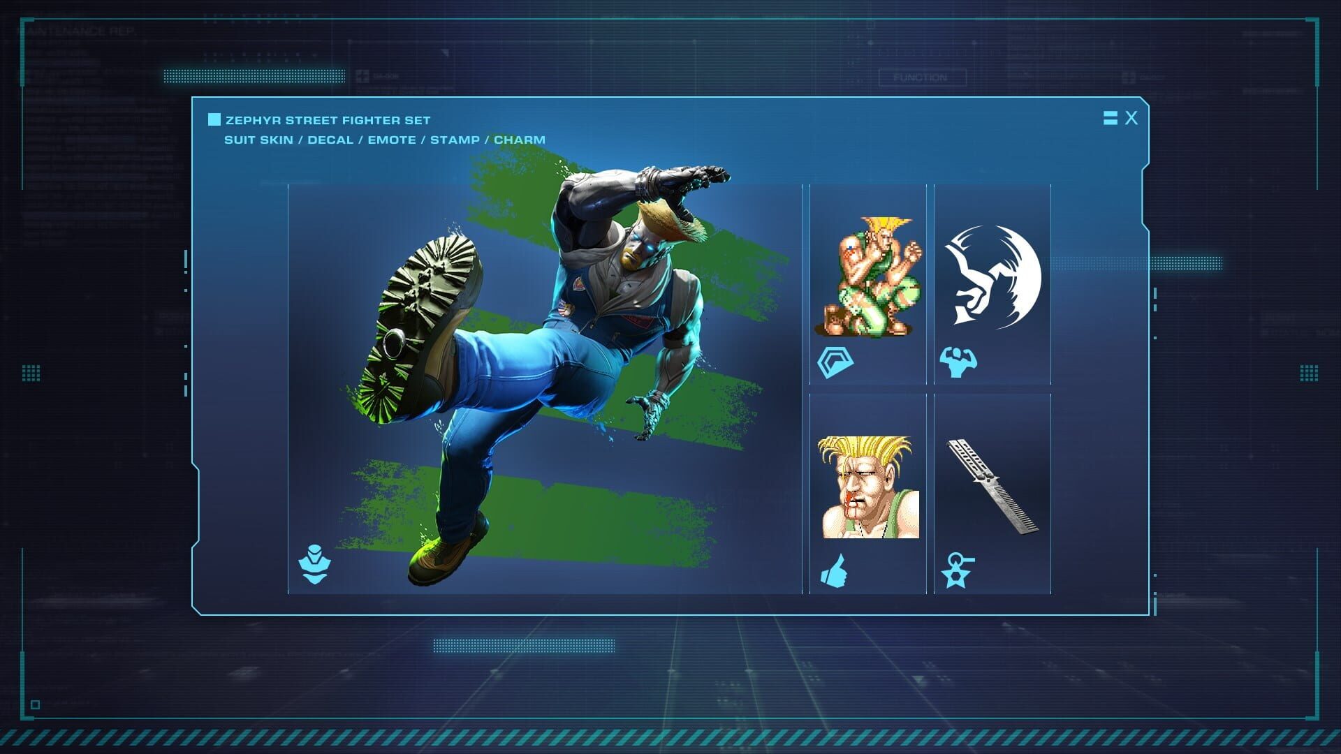 Foto do jogo Exoprimal: Zephyr Street Fighter Set