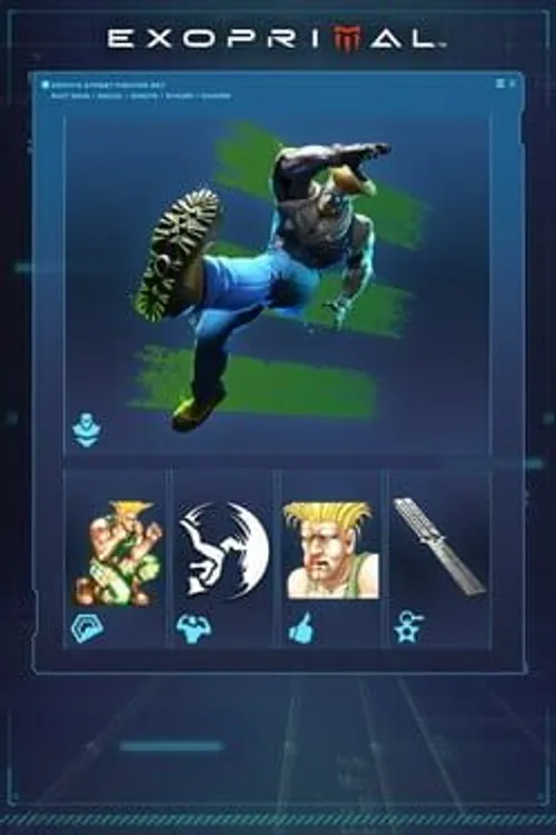 Exoprimal: Zephyr Street Fighter Set