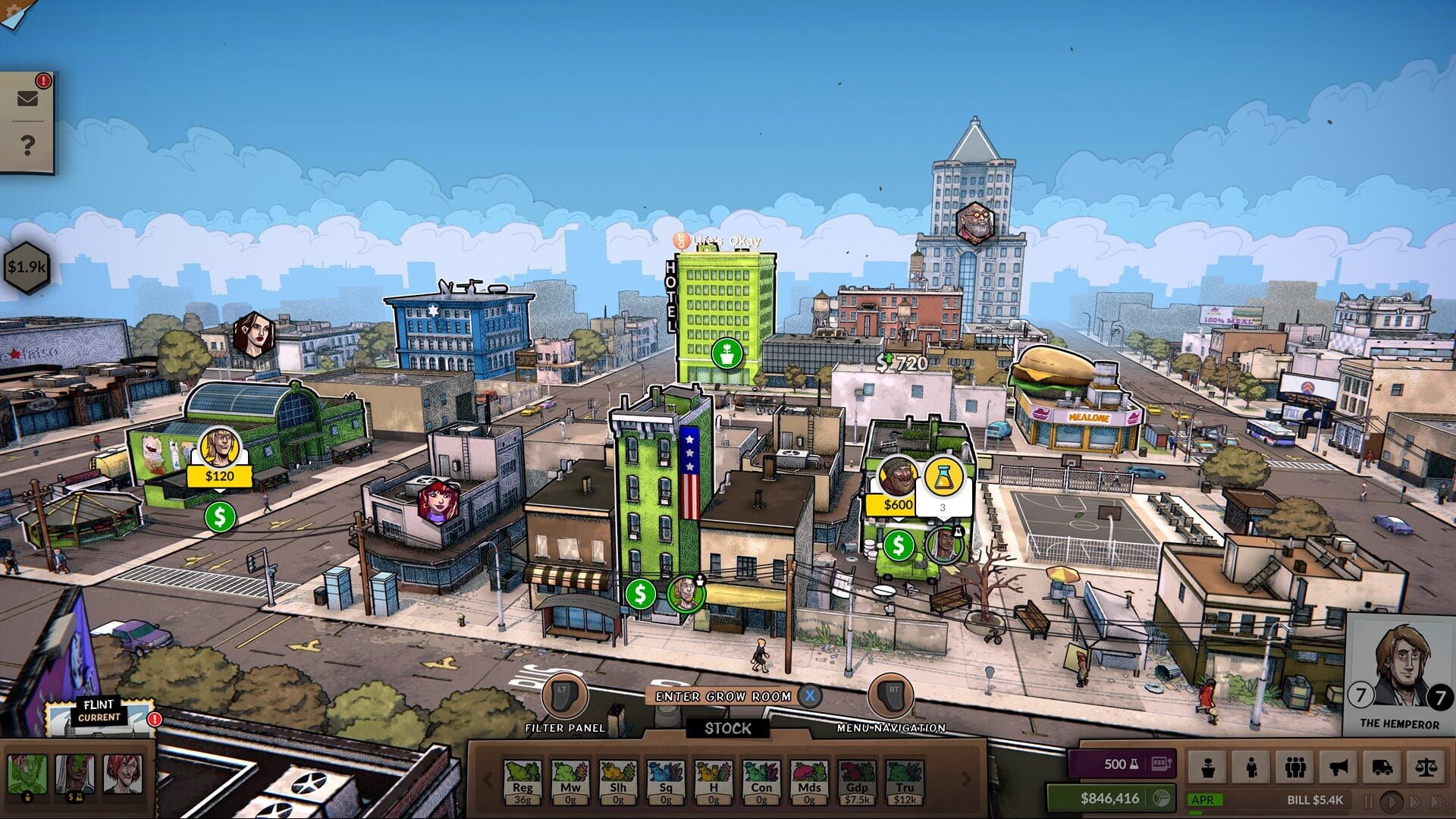 Foto do jogo Weedcraft Inc + Moonshine Inc + Big Pharma: Chemistry Tycoons Bundle