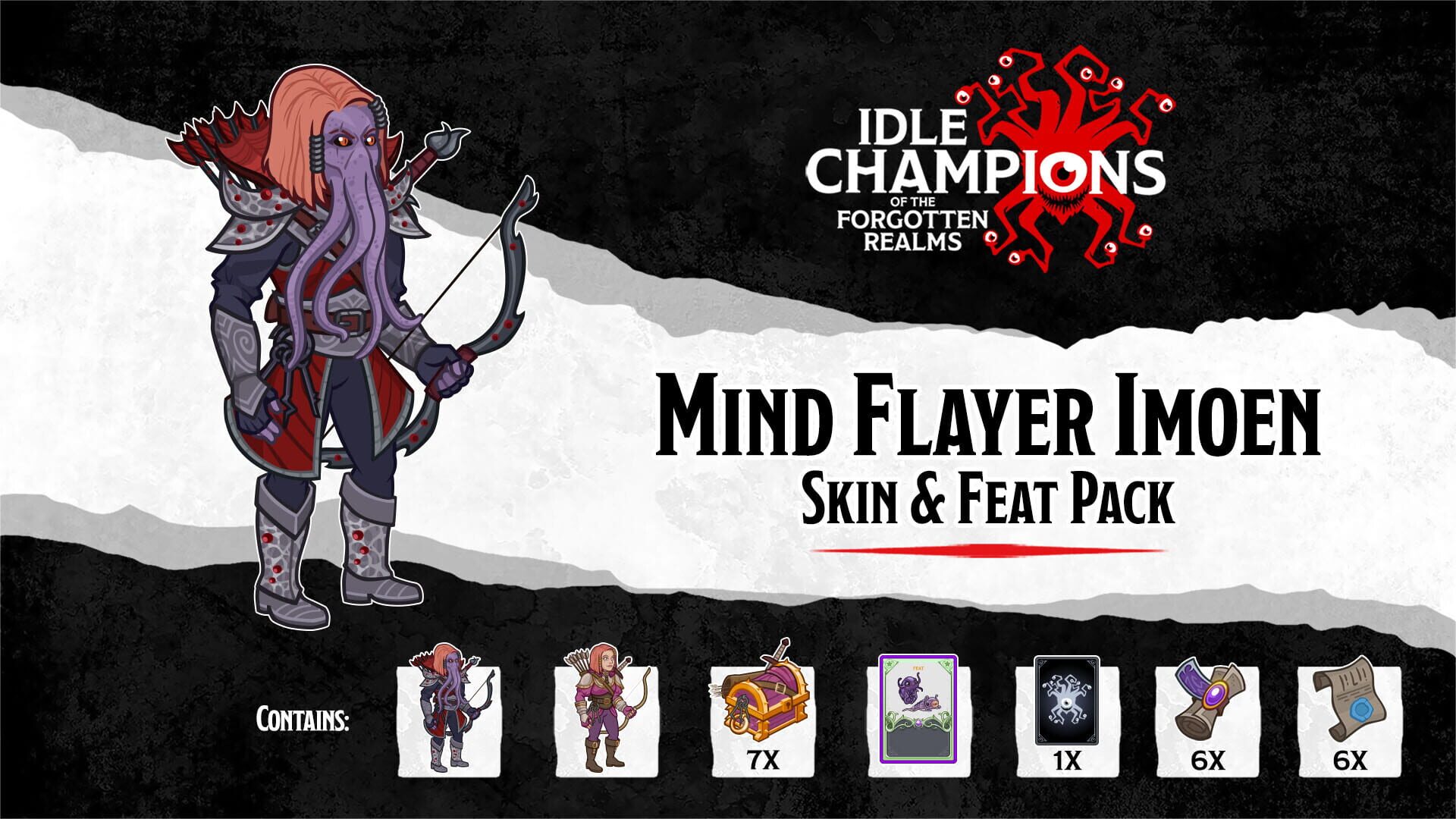 Foto do jogo Idle Champions: Mind Flayer Imoen Skin & Feat Pack