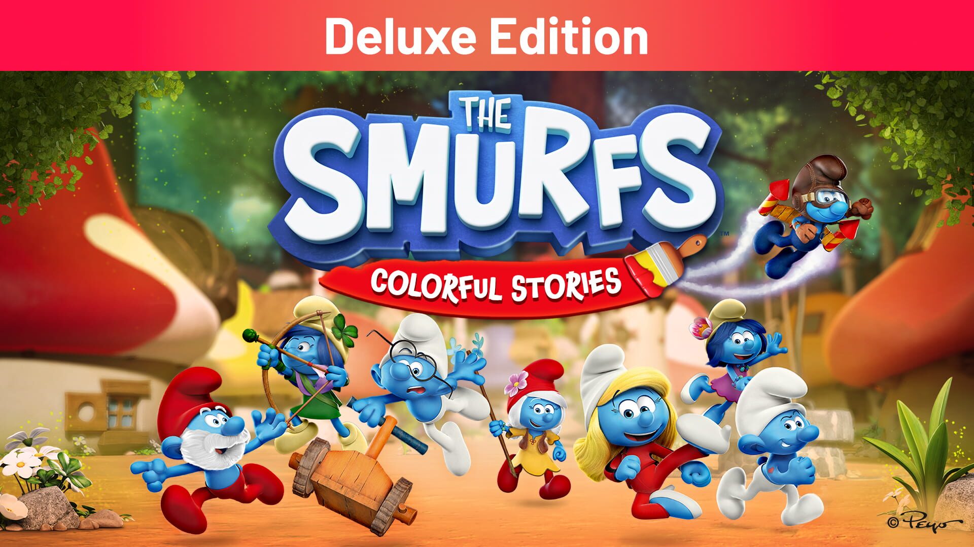 Foto do jogo The Smurfs: Colorful Stories - Deluxe Edition