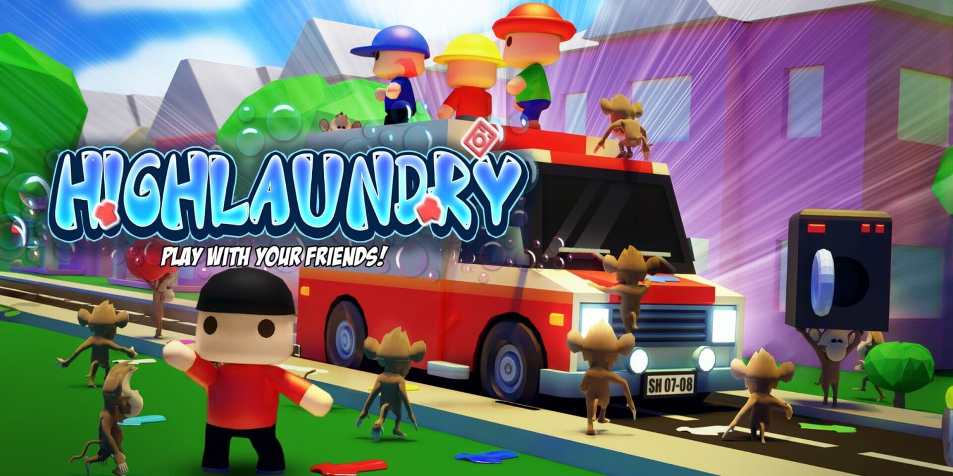 Foto do jogo Highlaundry Overwashed: Play with your friends!