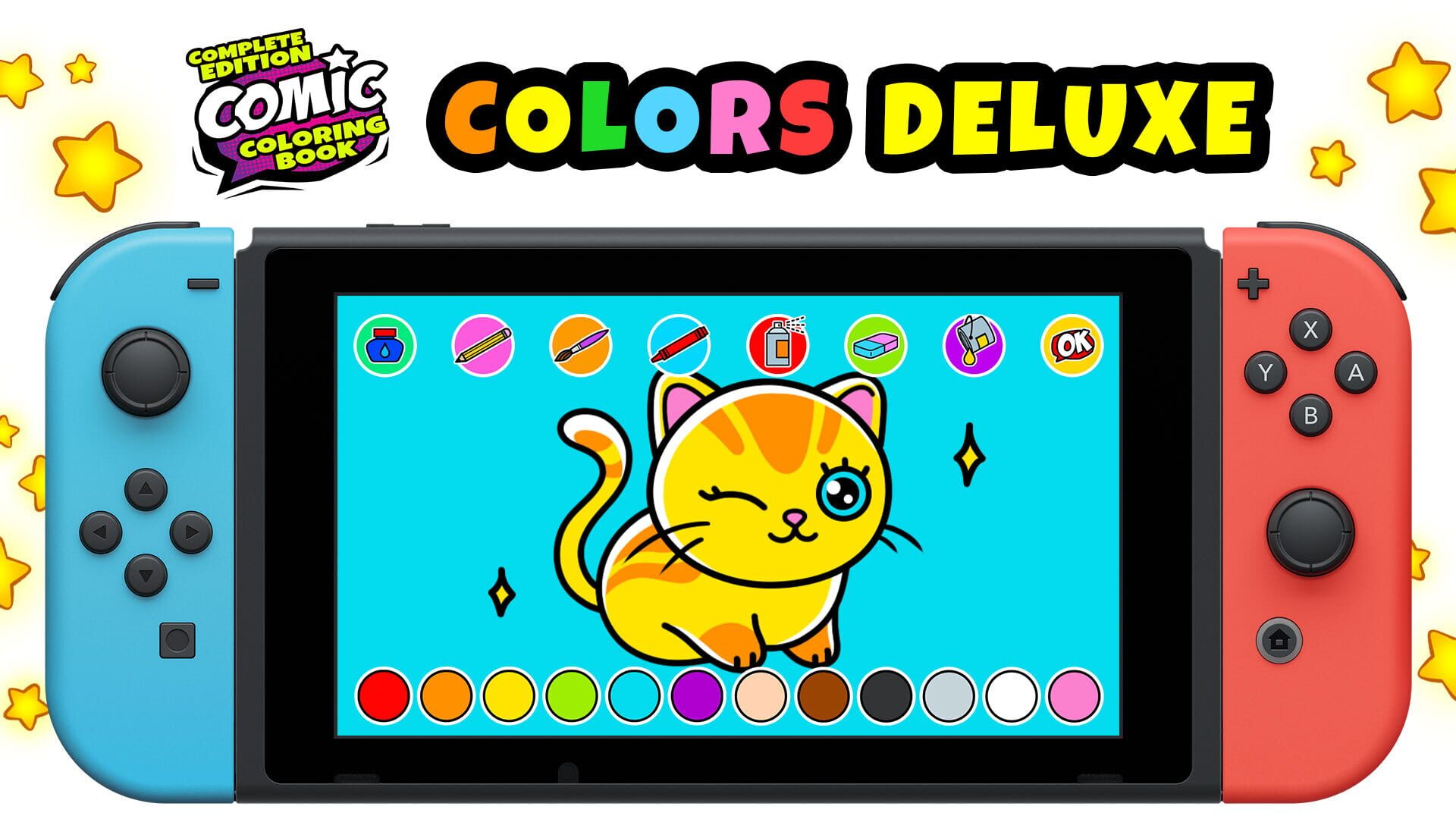 Foto do jogo Comic Coloring Book Complete Edition: Colors Deluxe