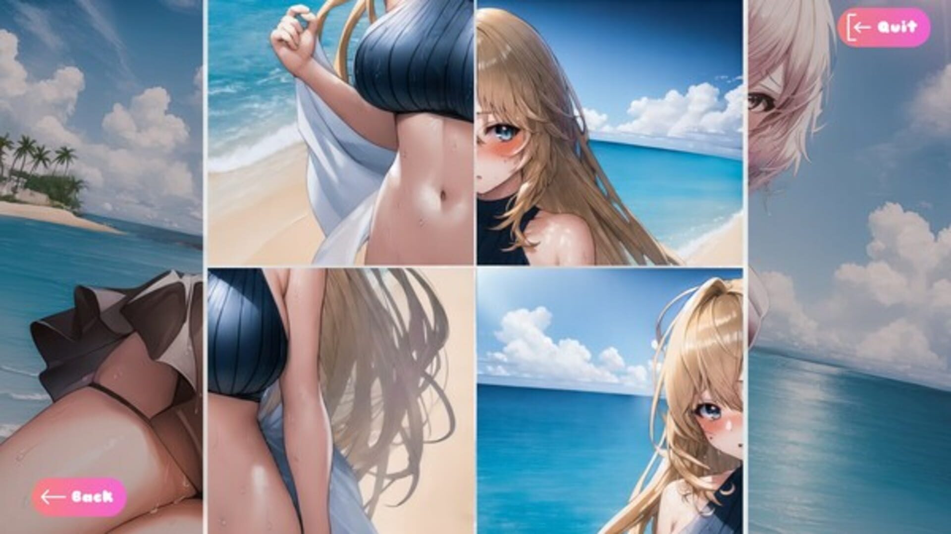 Foto do jogo Senpai Puzzle: Waifu Summer