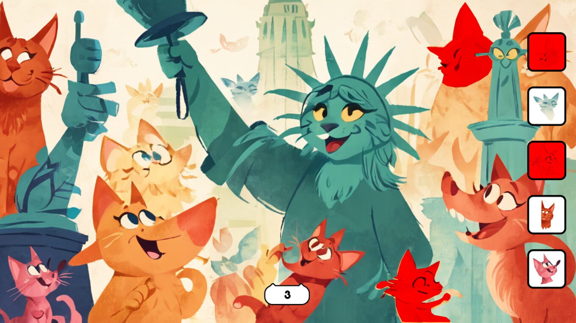 Foto do jogo 100 Hidden Cats in America