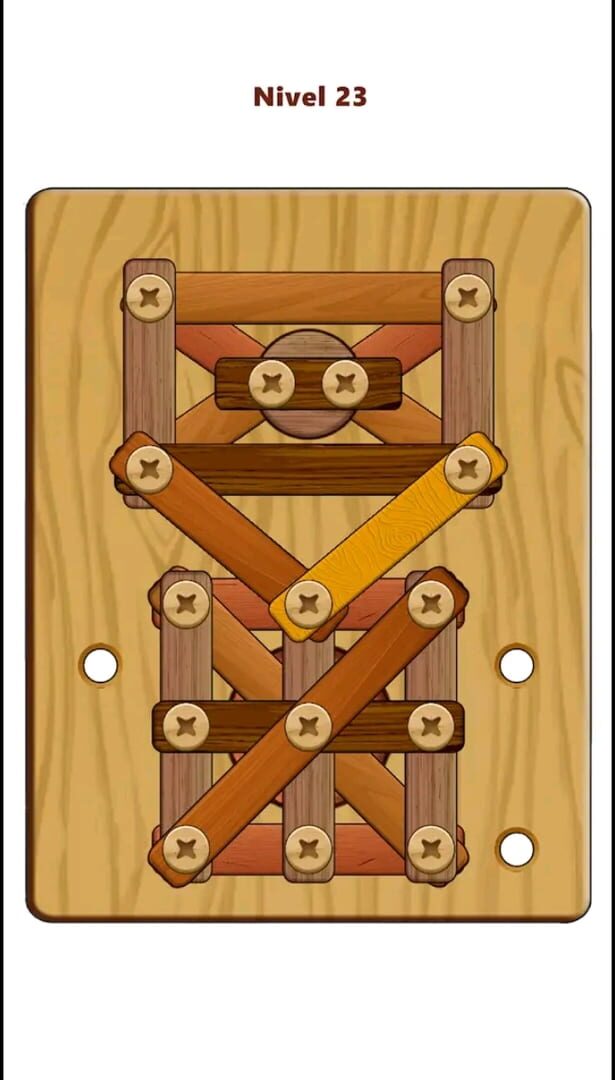 Foto do jogo Wood Nuts & Bolts Puzzle