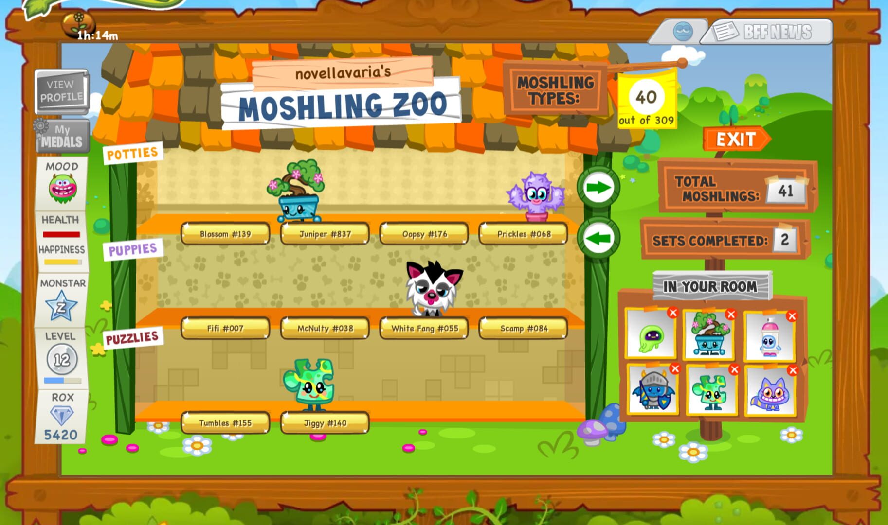 Foto do jogo Moshi Online