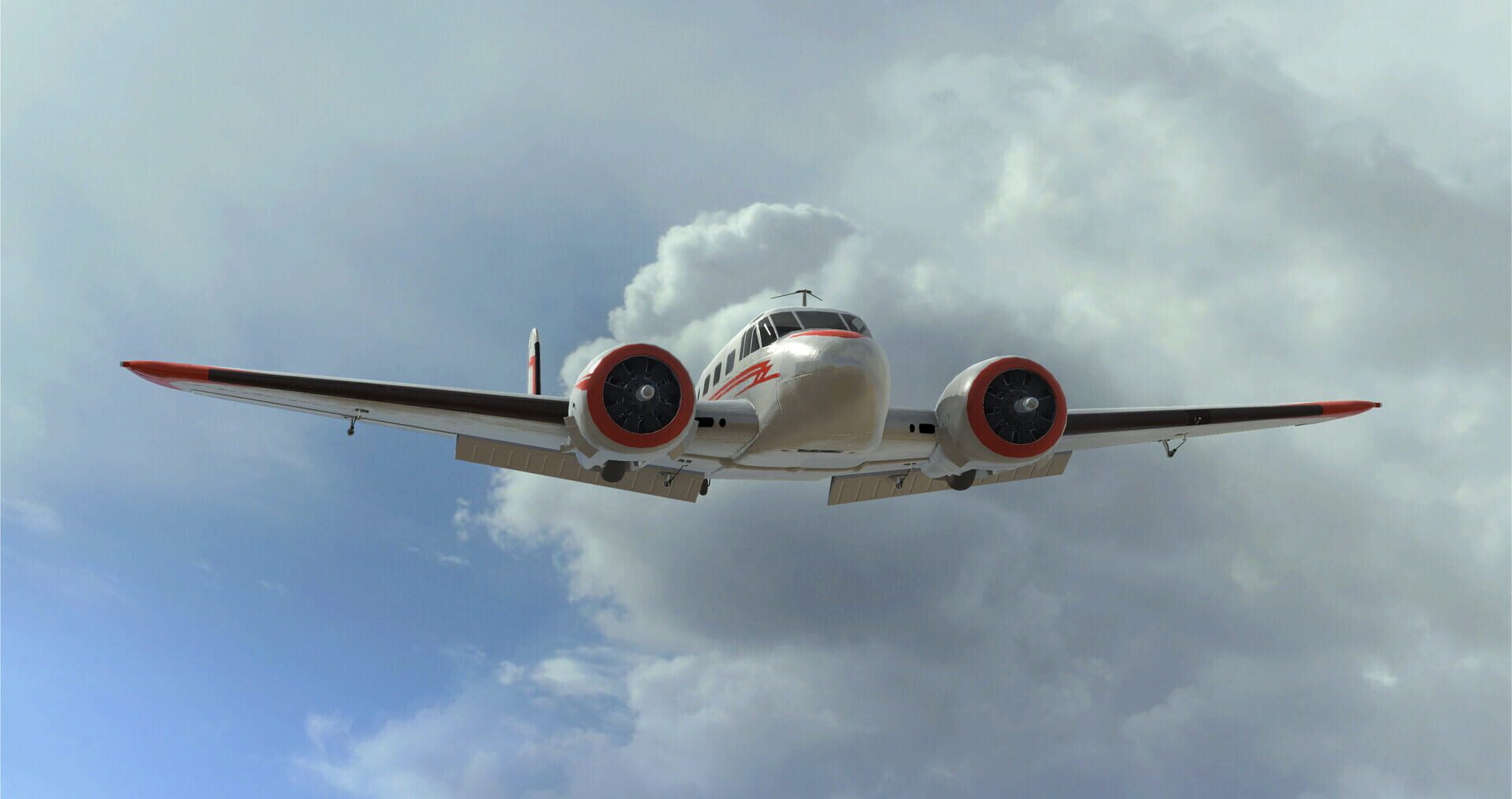 Foto do jogo RealFlight Evolution: E-flite Beechcraft D18 1.5m