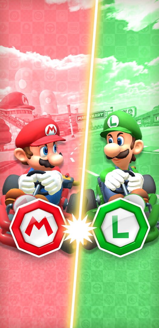 Foto do jogo Mario Kart Tour: Mario vs. Luigi Tour