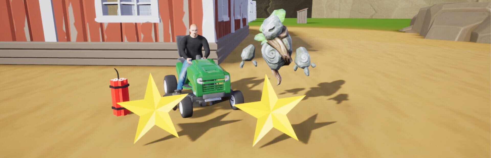 Foto do jogo Lawnmower Game: Mission X