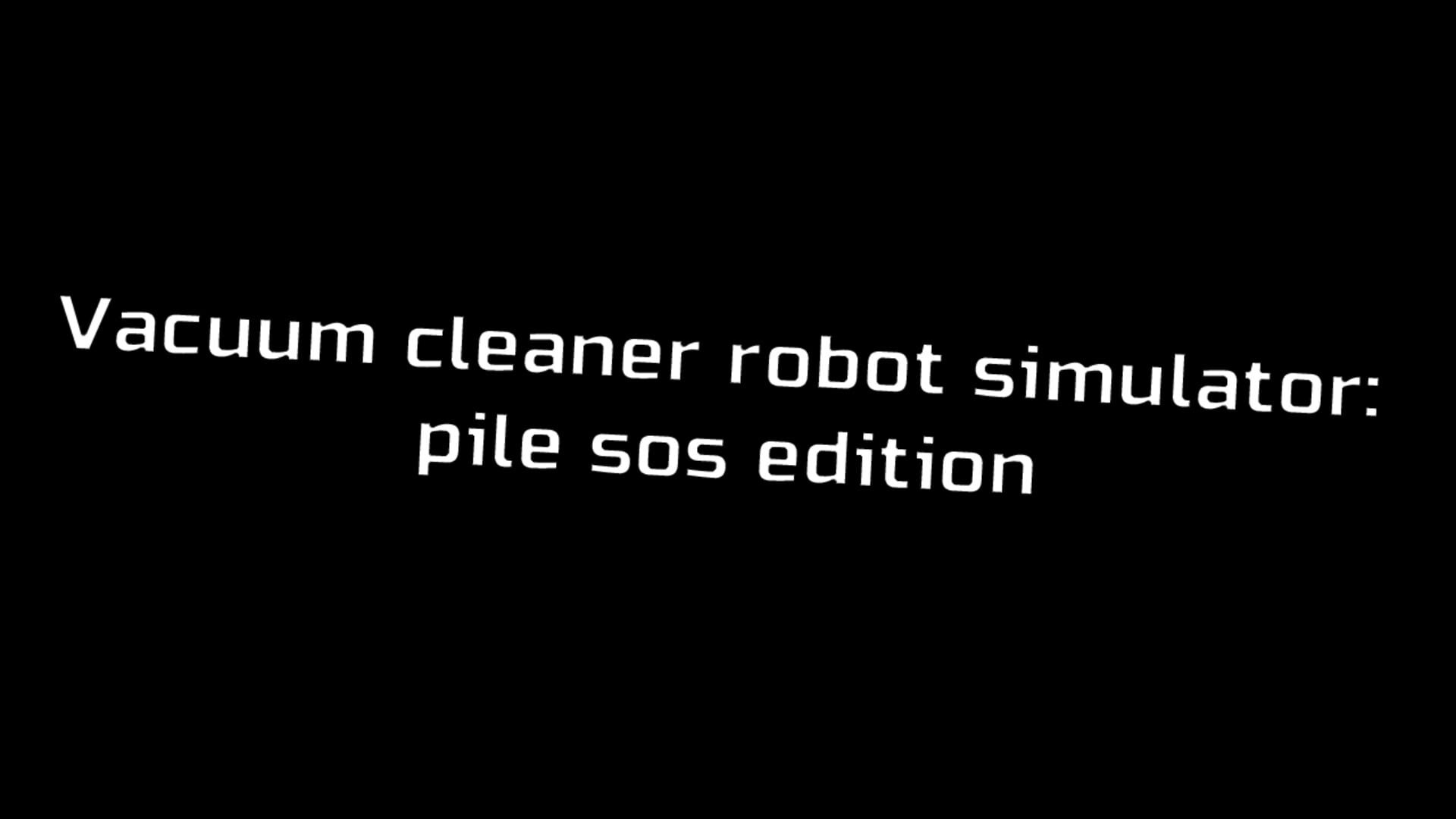 Foto do jogo Vacuum Cleaner Robot Simulator: Pile Sos Edition