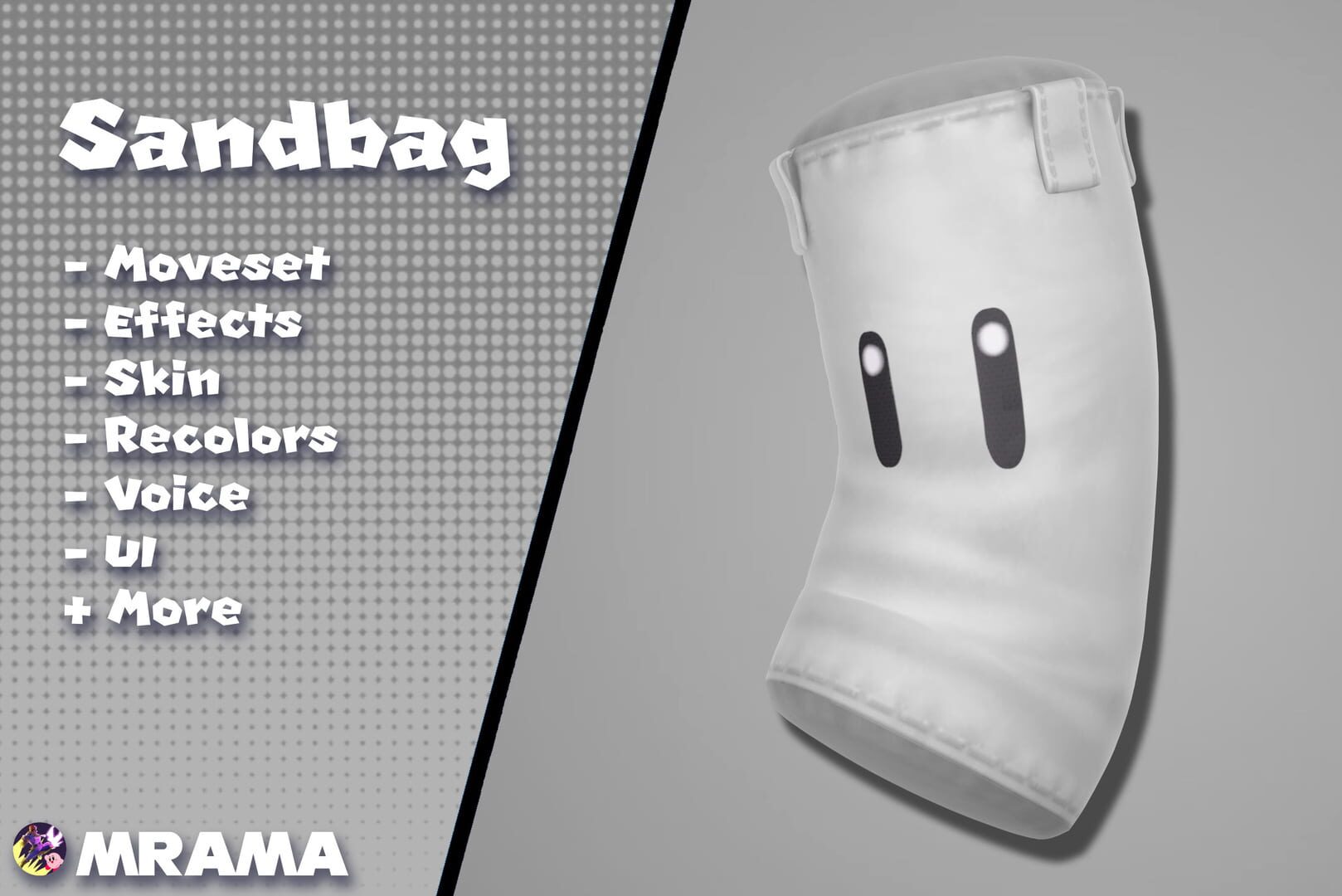 Foto do jogo Super Smash Bros. Ultimate: Sandbag Moveset