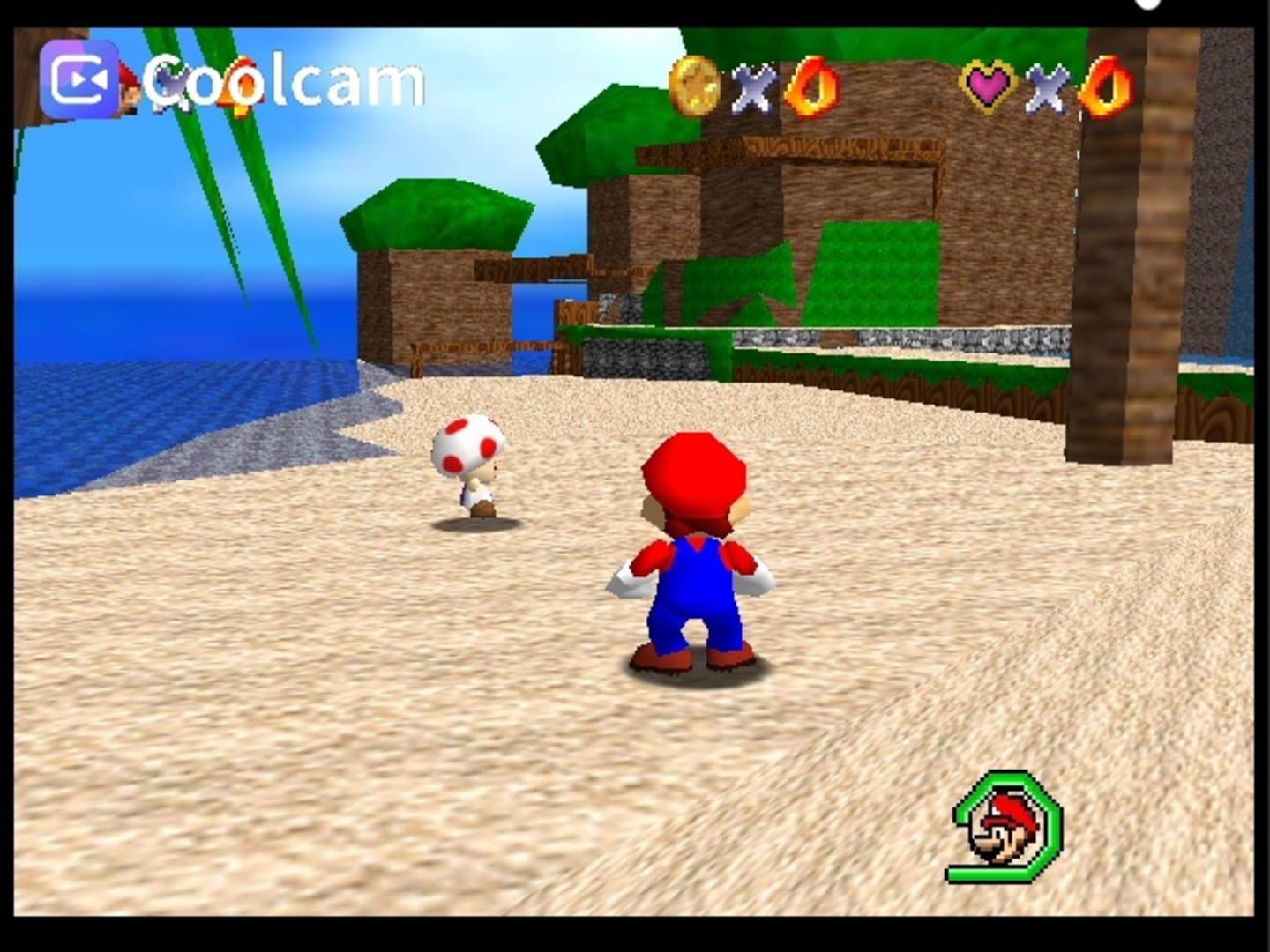 Foto do jogo Super Mushroom Kingdom Hearts 64