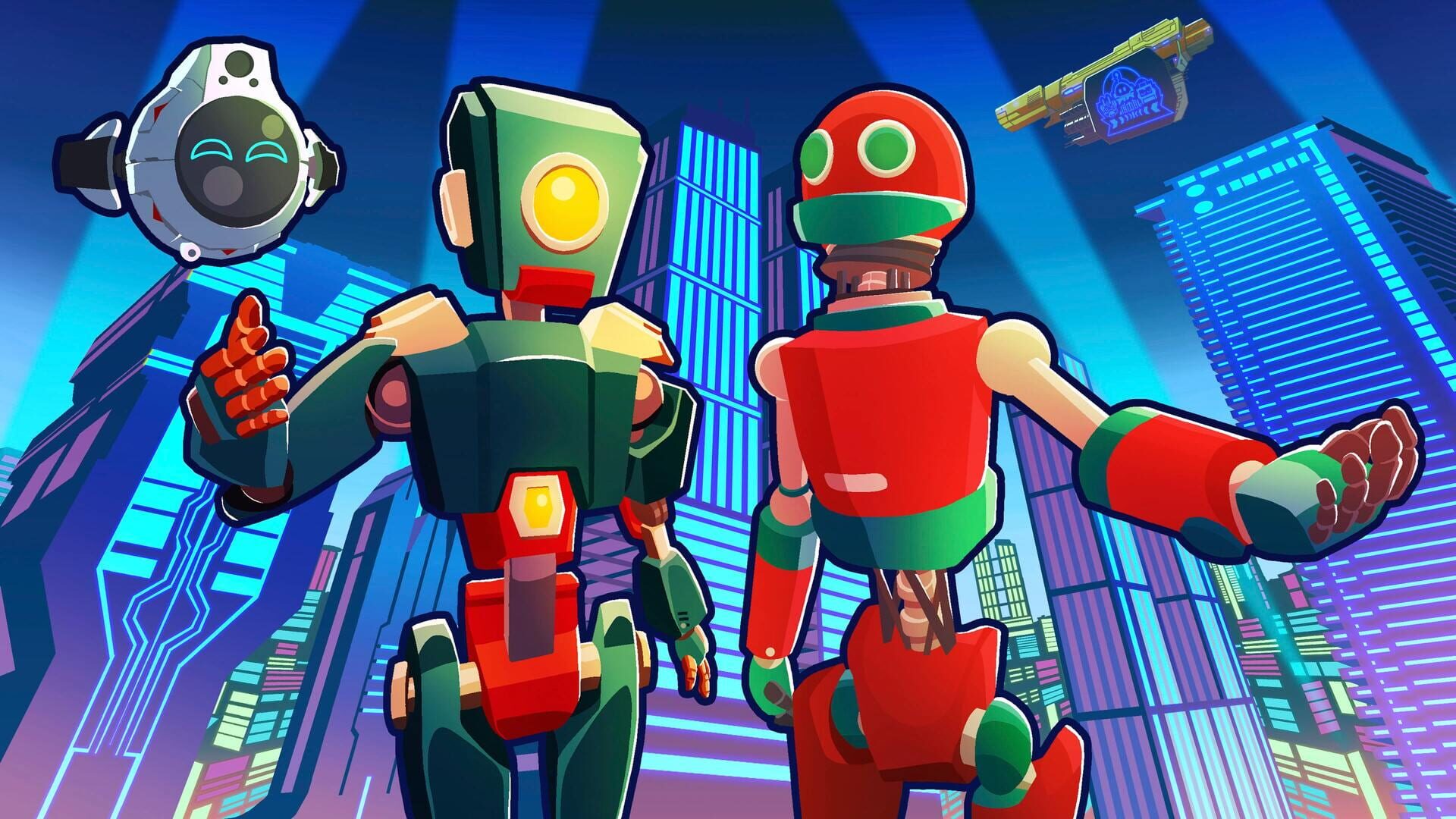Foto do jogo Border Bots VR