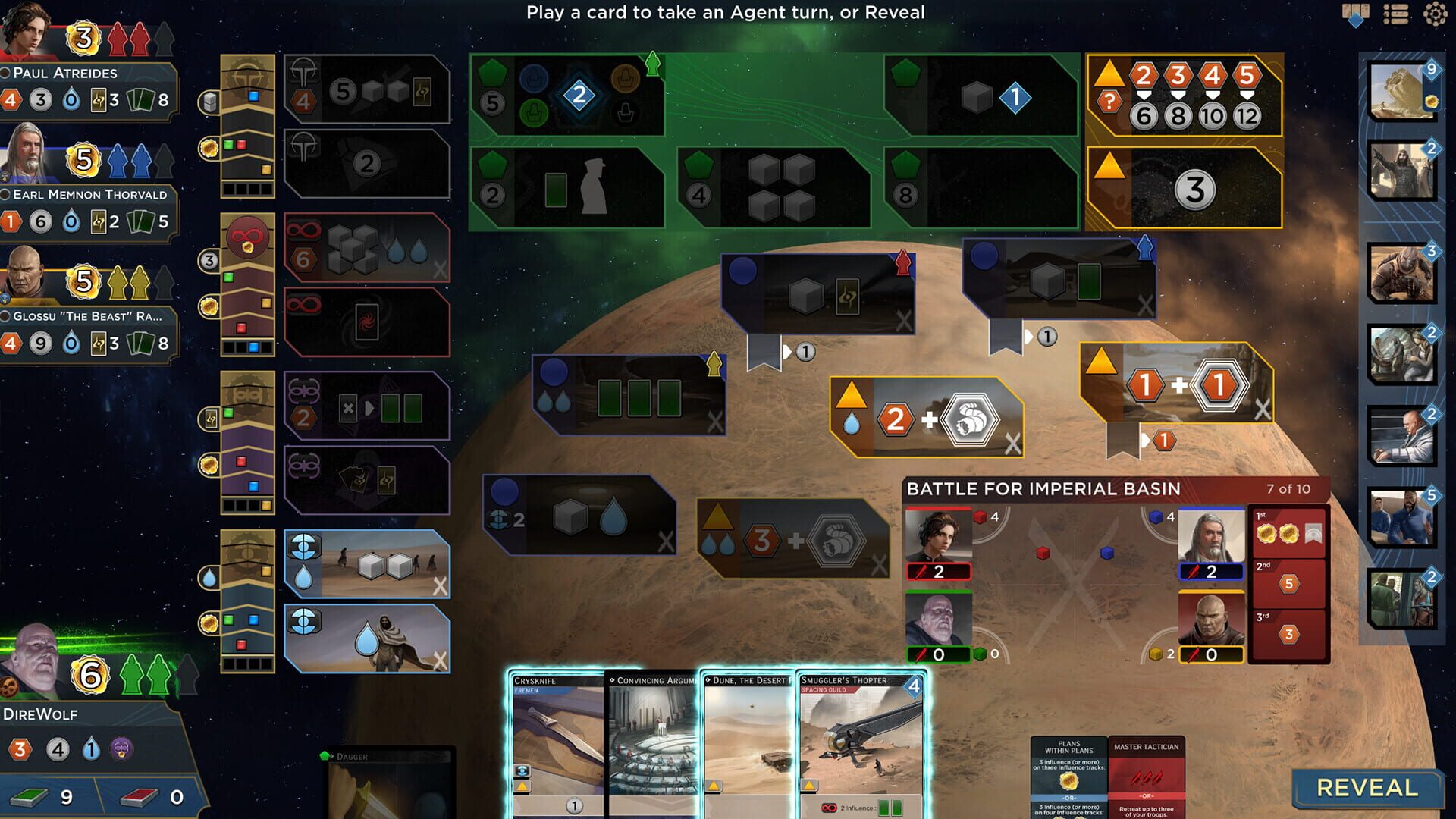 Foto do jogo Dune: Imperium