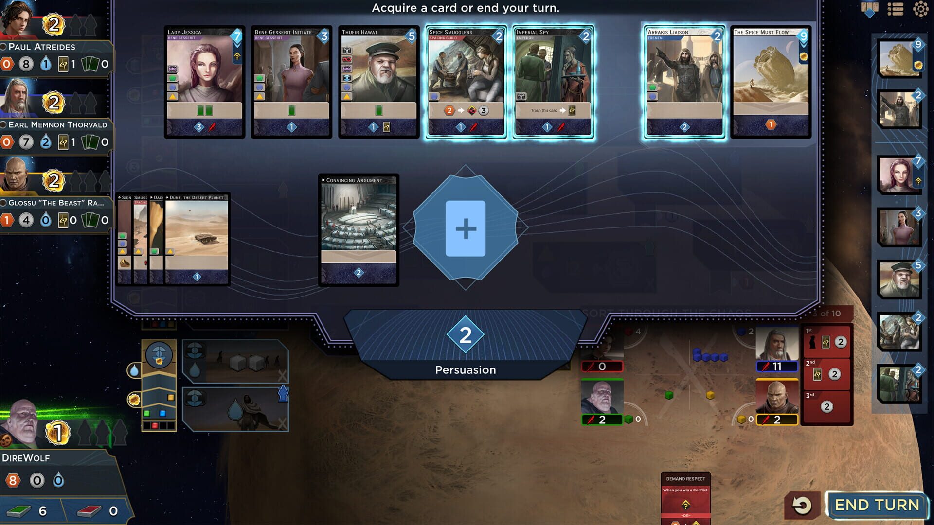 Foto do jogo Dune: Imperium