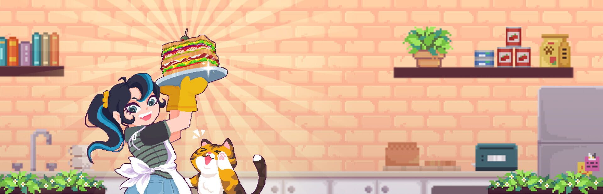 Foto do jogo Supurr Cat Cafe: Sandwich Rush