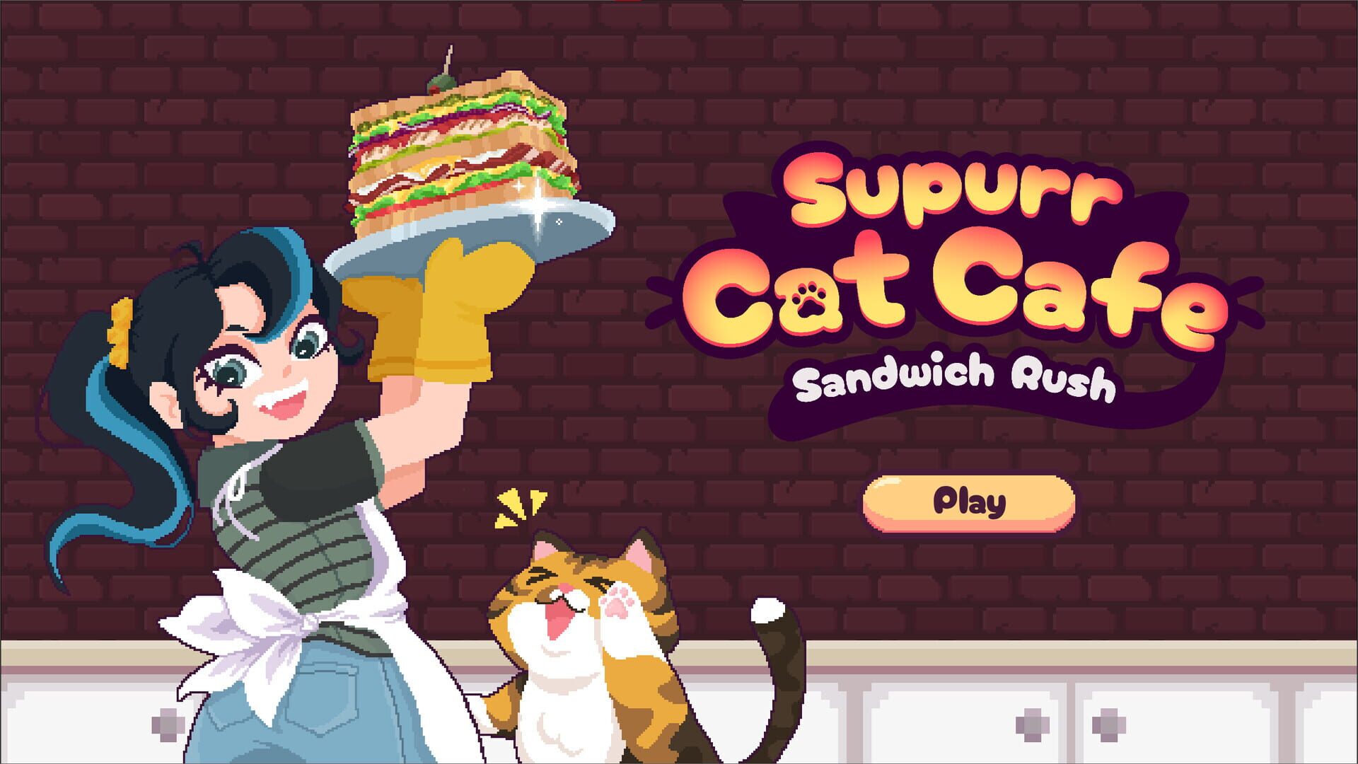 Foto do jogo Supurr Cat Cafe: Sandwich Rush