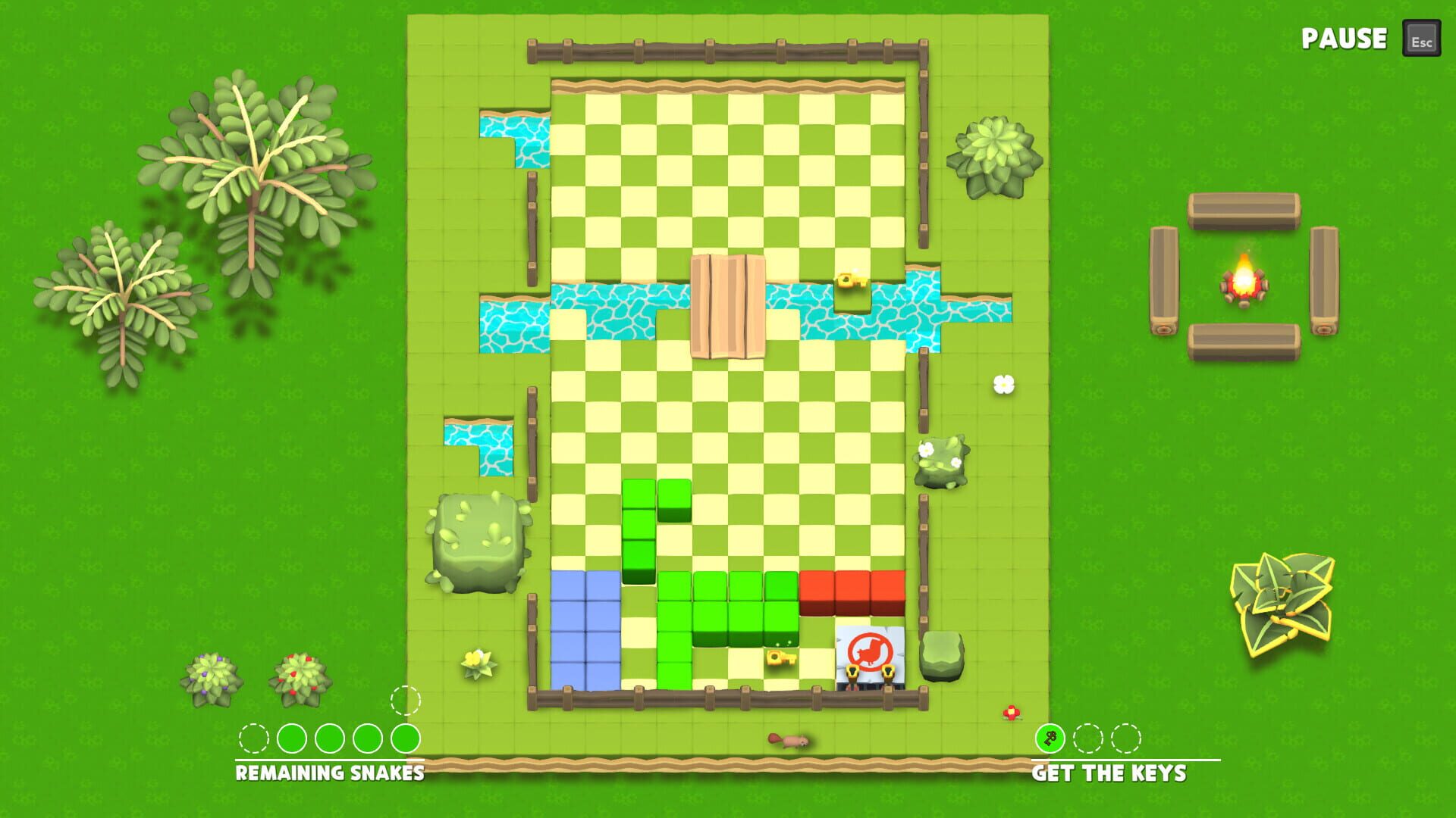 Foto do jogo Snaketris: Rescue 'em all