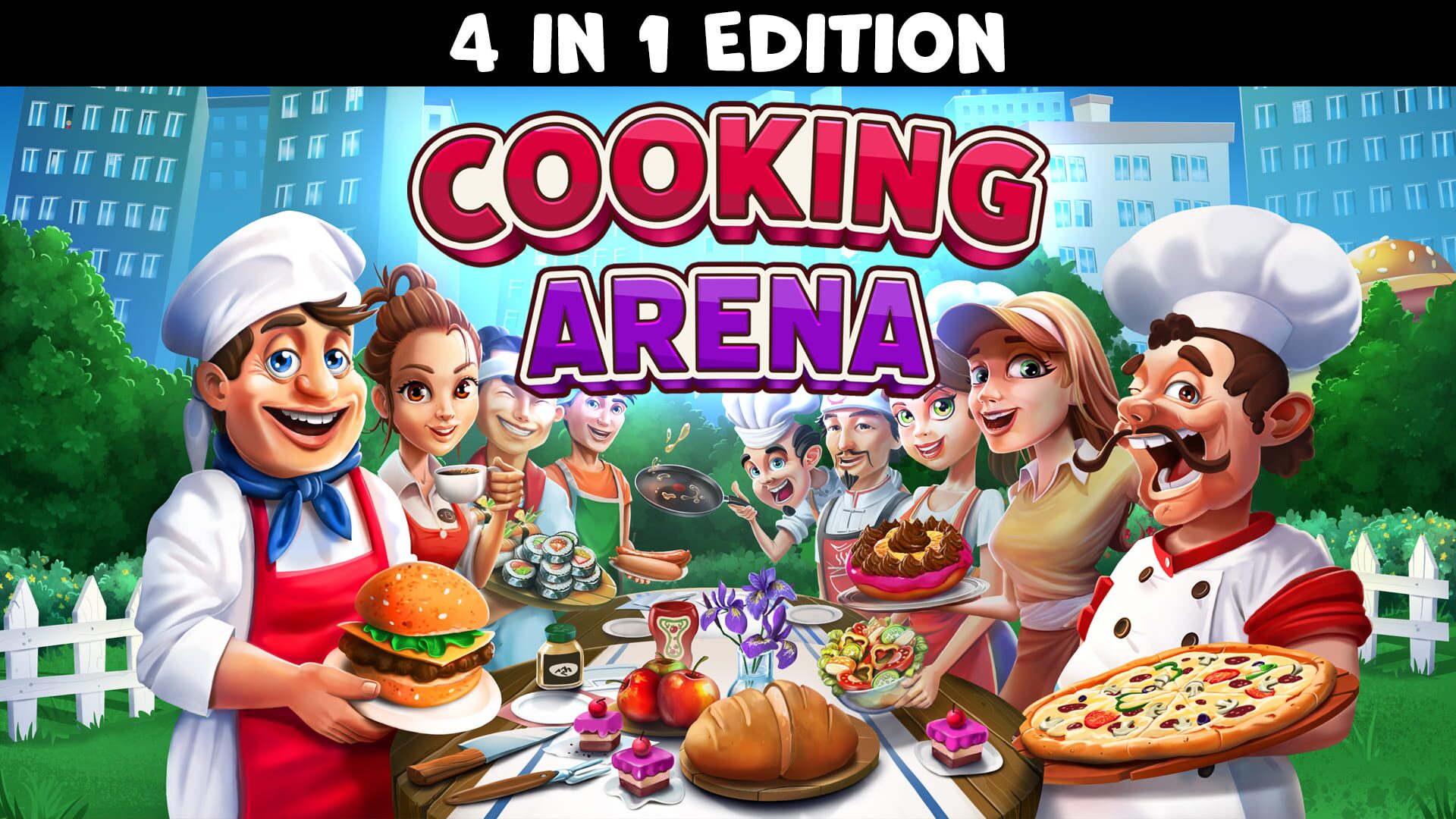 Foto do jogo Cooking Arena: 4 in 1 Edition