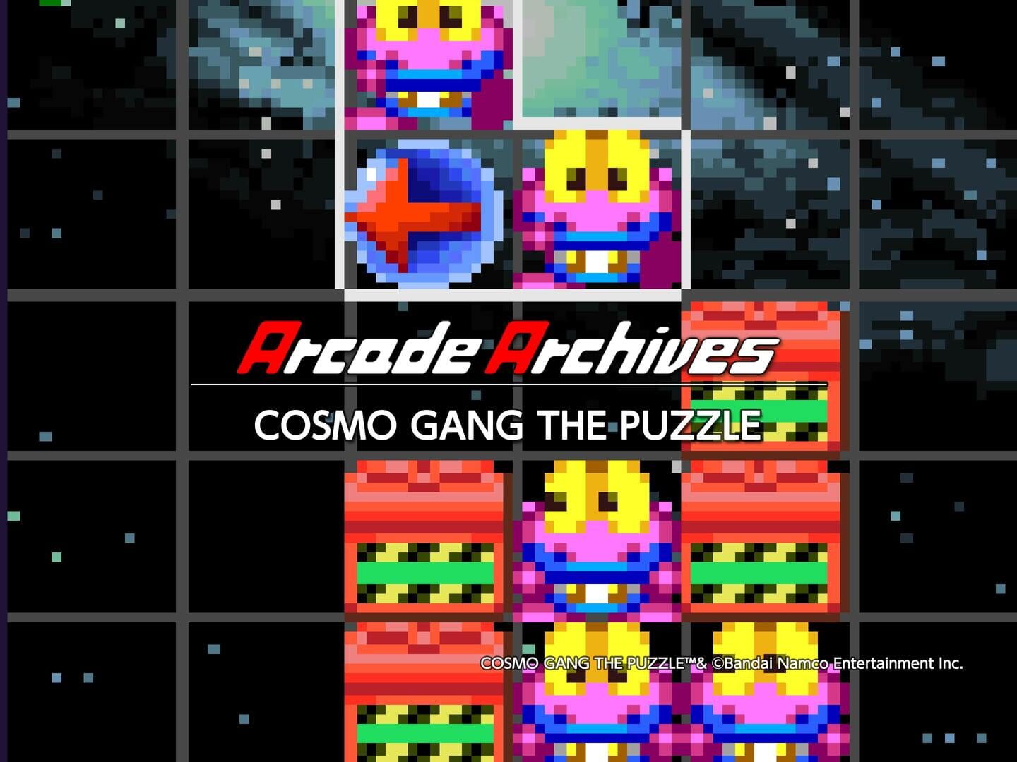 Foto do jogo Arcade Archives: Cosmo Gang The Puzzle