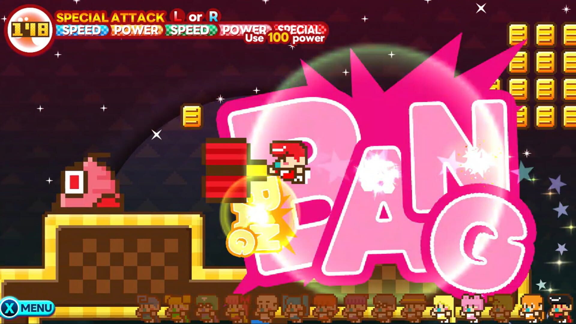 Foto do jogo Pixel Game Maker Series: LunLun Superherobabys DX