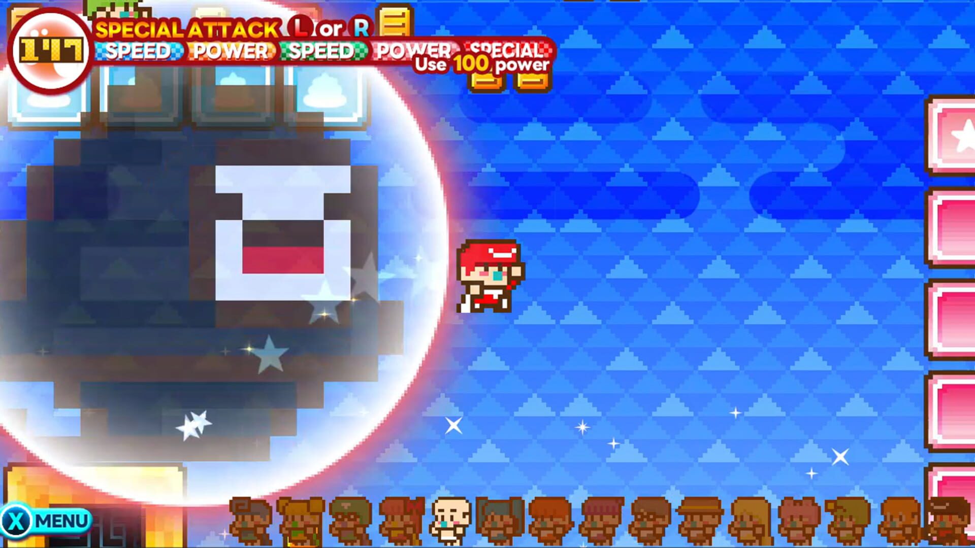 Foto do jogo Pixel Game Maker Series: LunLun Superherobabys DX